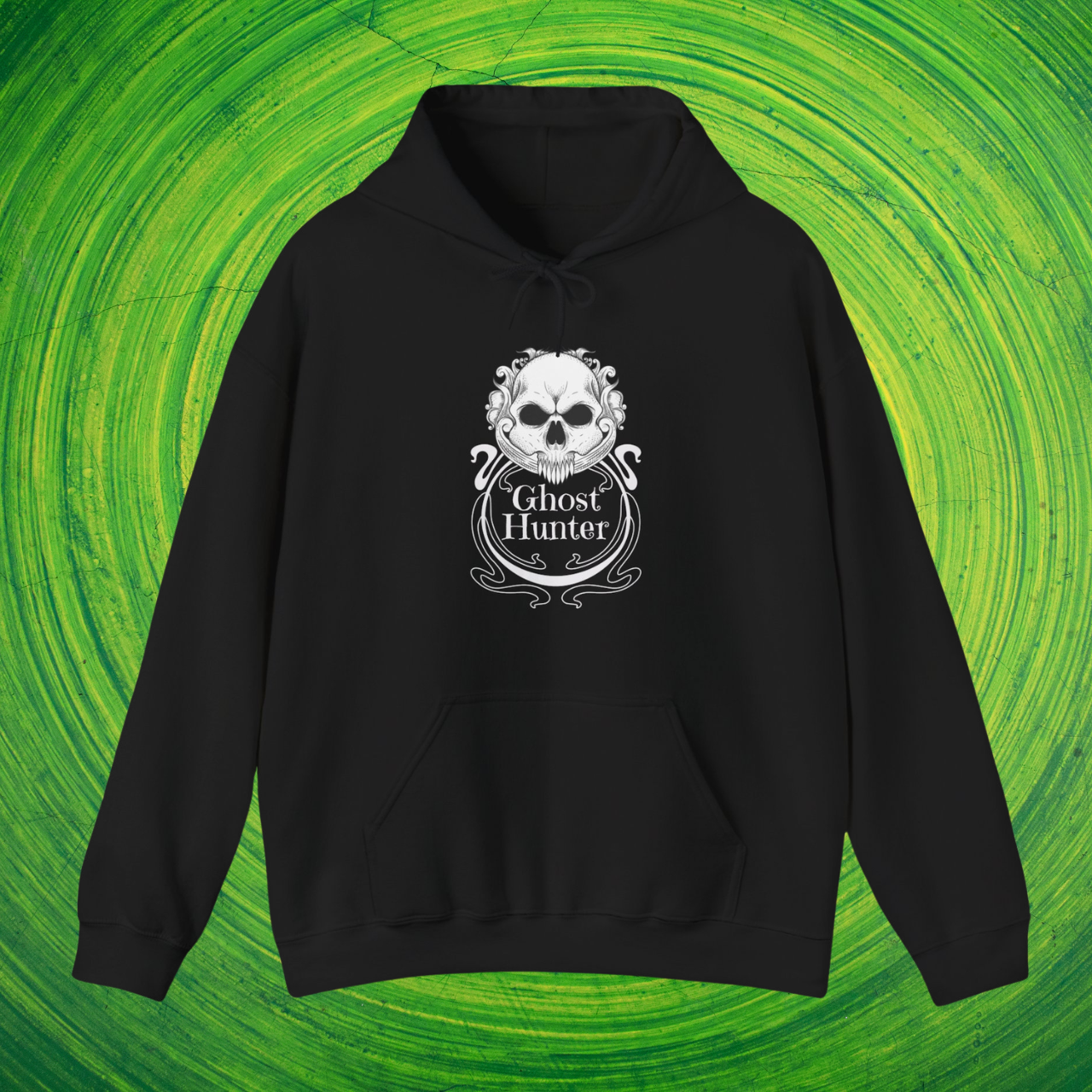 Ghost Hunter Skull Logo Hoodie product thumbnail image