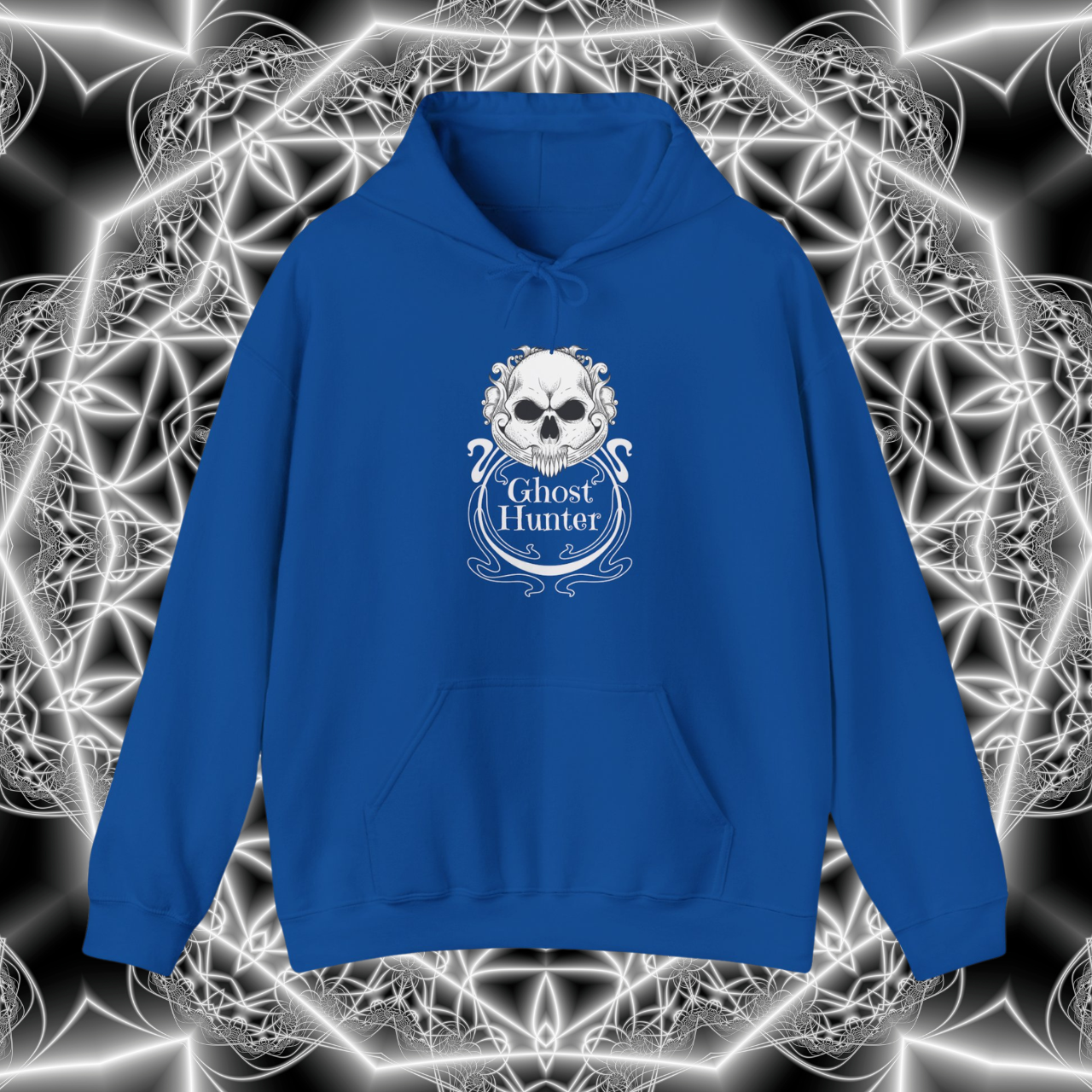 Ghost Hunter Skull Logo Hoodie