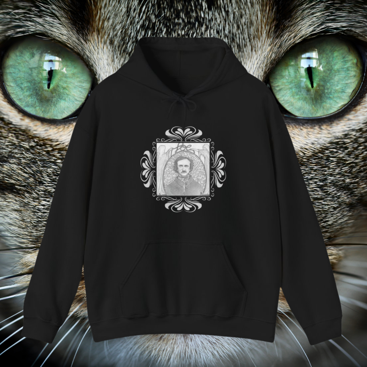Edgar Allan Poe, Rare Art Hoodie product thumbnail image Edgar Allan Poe, Rare Art Hoodie product thumbnail image