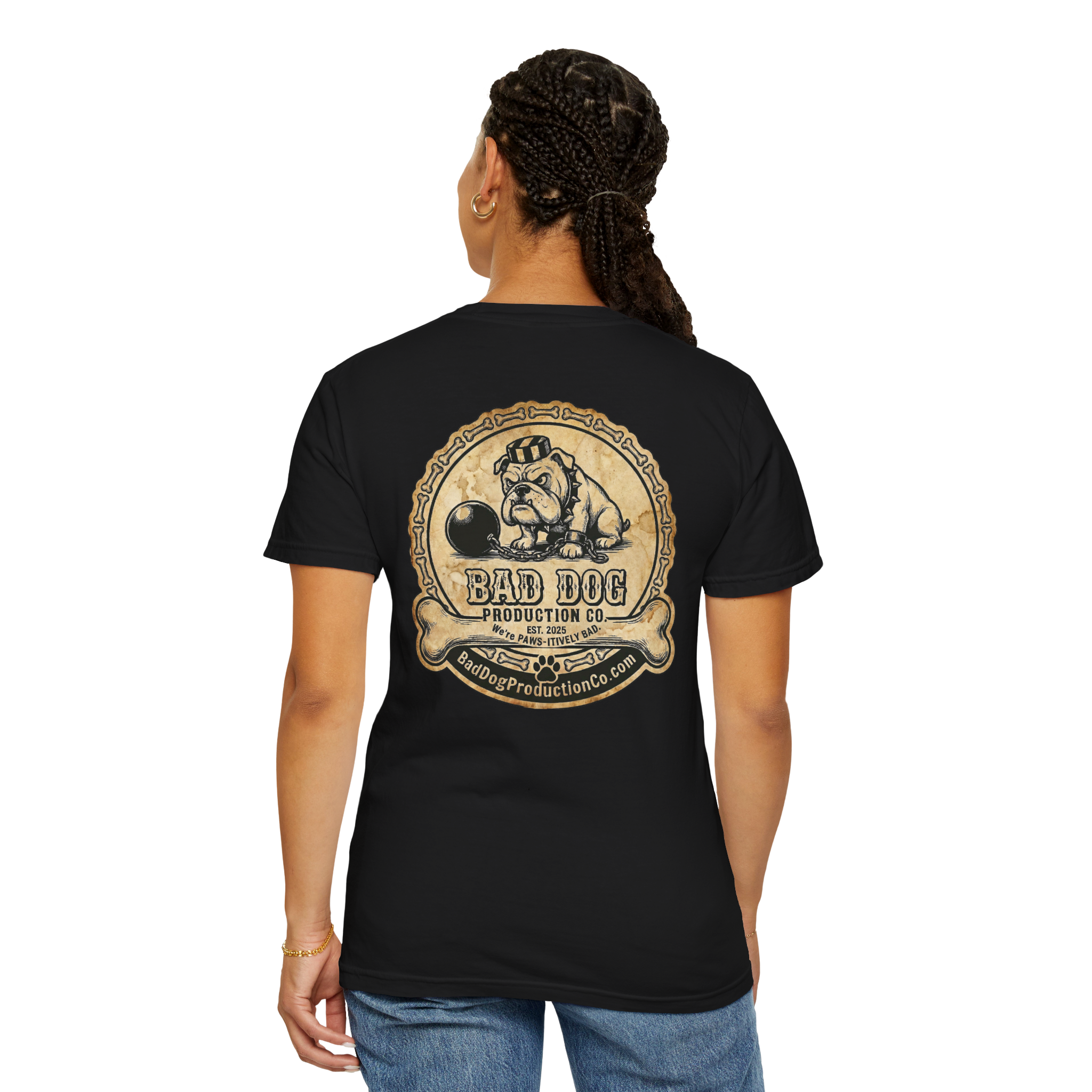 Le Petit Chat Bakery T‑Shirt — Cute Cat Baking Graphic Tee product thumbnail image