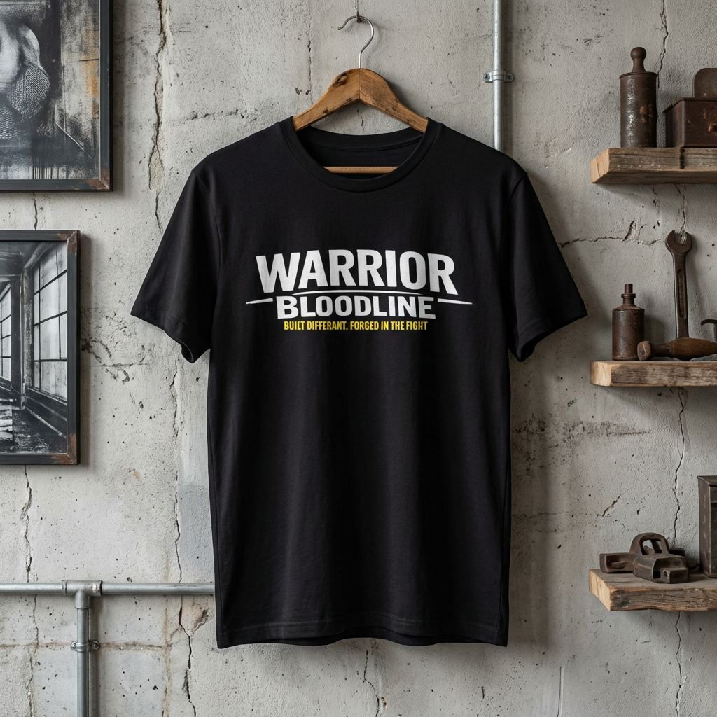 Warrior Bloodline™ Unisex Tee – Forged in the Fight product thumbnail image