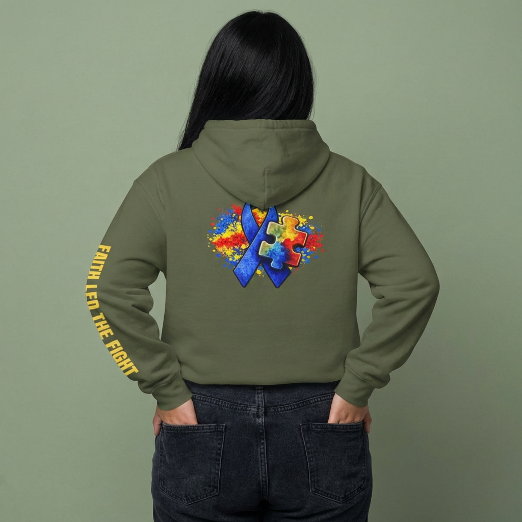 Faith Led My Fight™ Hoodie product thumbnail image