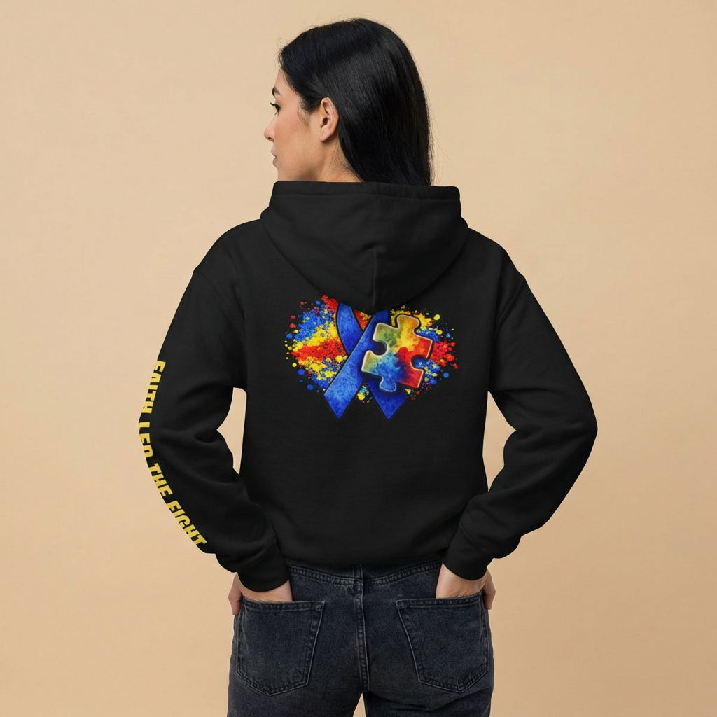 Faith Led My Fight™ Hoodie product thumbnail image Faith Led My Fight™ Hoodie product thumbnail image