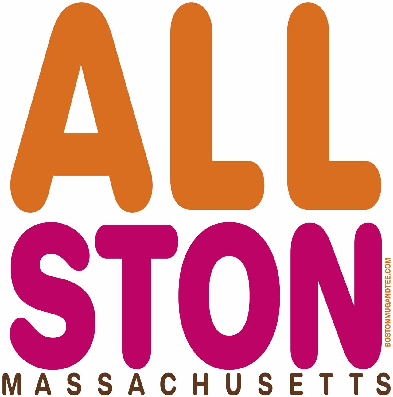 Allston MA 15oz Ceramic Mug - Fun, Feel Good Hometown Design - Big Mugs That Feel Great in Your Hand - and...FREE SHIPPING. product thumbnail image Allston MA 15oz Ceramic Mug - Fun, Feel Good Hometown Design - Big Mugs That Feel Great in Your Hand - and...FREE SHIPPING. product thumbnail image