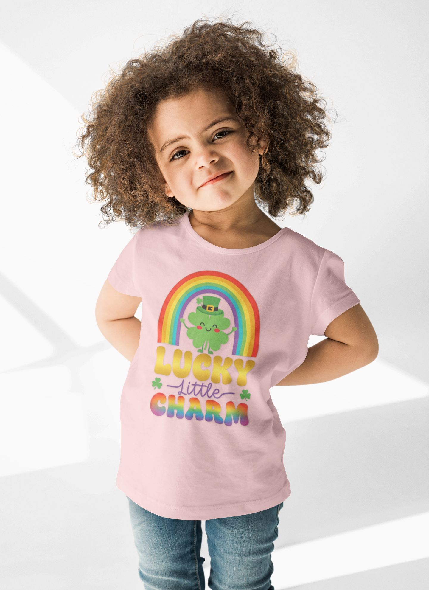 Lucky Little Charm Toddler Shirt, St Patrick’s Day Kids Shirt, Cute Shamrock Rainbow Tee, Leprechaun Toddler Outfit, Irish Baby Gift product thumbnail image Lucky Little Charm Toddler Shirt, St Patrick’s Day Kids Shirt, Cute Shamrock Rainbow Tee, Leprechaun Toddler Outfit, Irish Baby Gift product thumbnail image