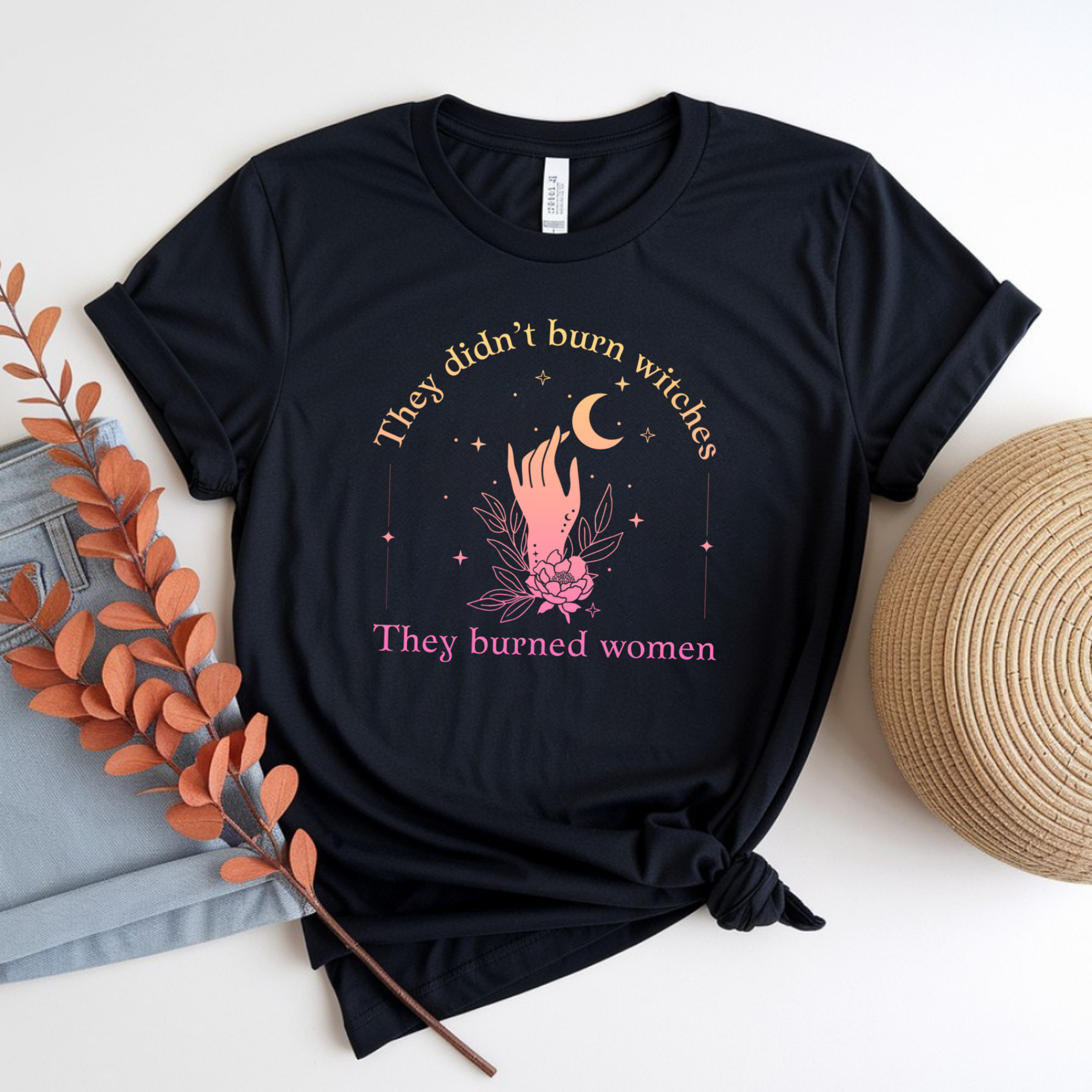 Witchy Feminist Tee product thumbnail image Witchy Feminist Tee product thumbnail image