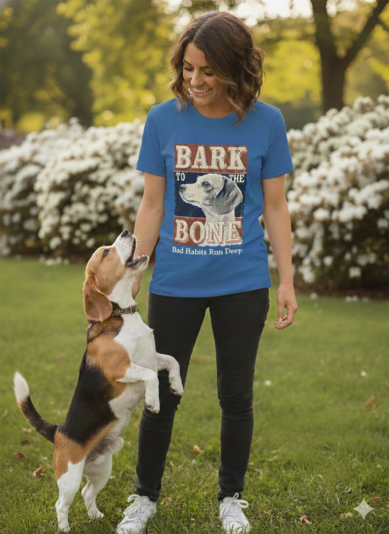 Bark to the Bone T-Shirt — Vintage Dog Graphic Tee (Bad Habits Run Deep) product thumbnail image Bark to the Bone T-Shirt — Vintage Dog Graphic Tee (Bad Habits Run Deep) product thumbnail image