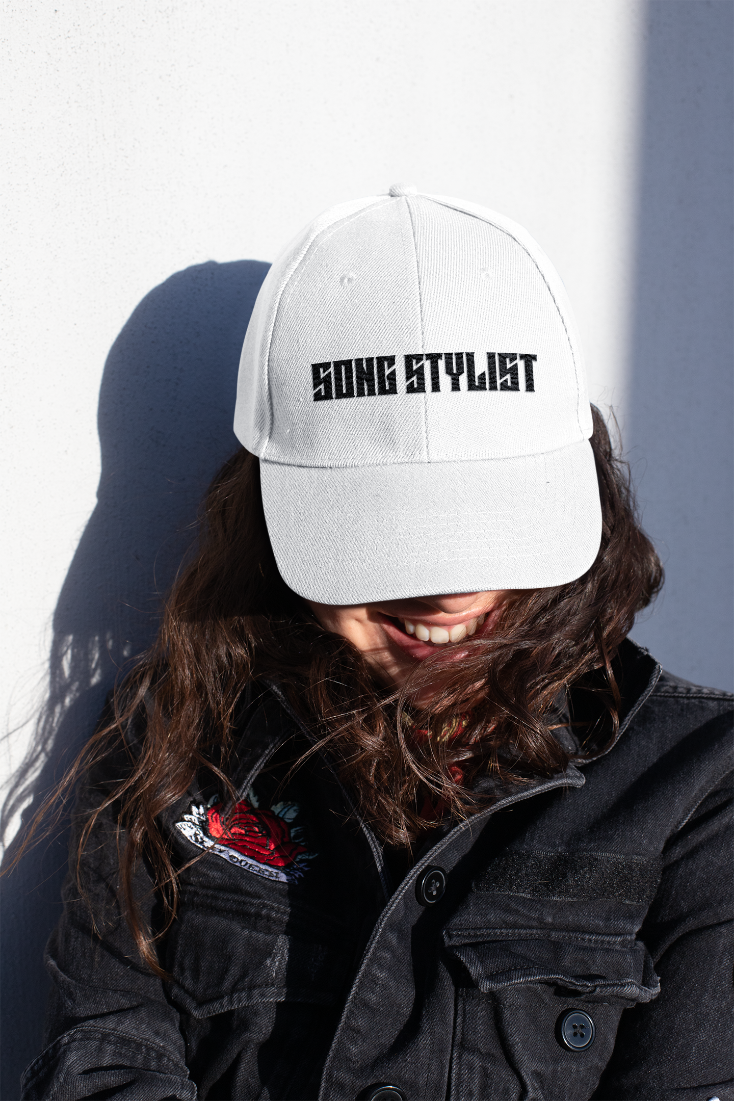 "Song Stylist" Dad Cap — Embroidered Singer/Songwriter/Music Producer Hat product thumbnail image