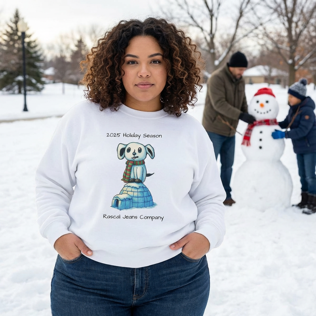 Rascal Holiday Season Sweatshirt product thumbnail image Rascal Holiday Season Sweatshirt product thumbnail image