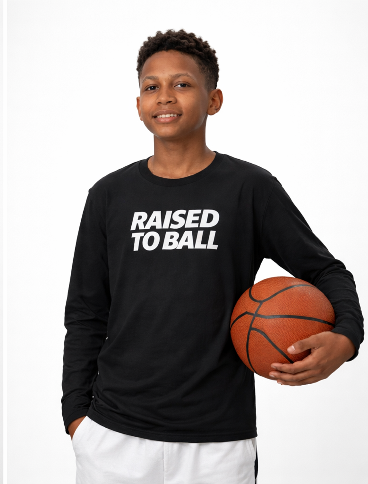 Raised To Ball™ Long Sleeve Shirt – Youth Edition product thumbnail image Raised To Ball™ Long Sleeve Shirt – Youth Edition product thumbnail image