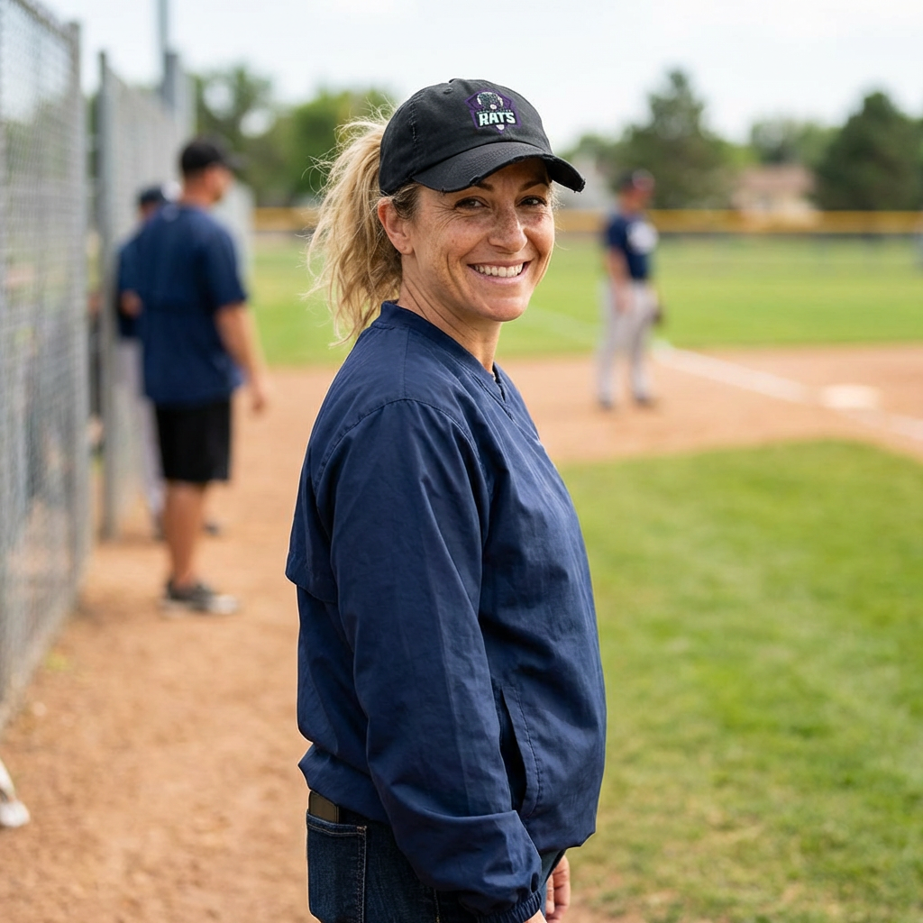 Low-Profile Rats Team Logo Baseball Cap product thumbnail image Low-Profile Rats Team Logo Baseball Cap product thumbnail image