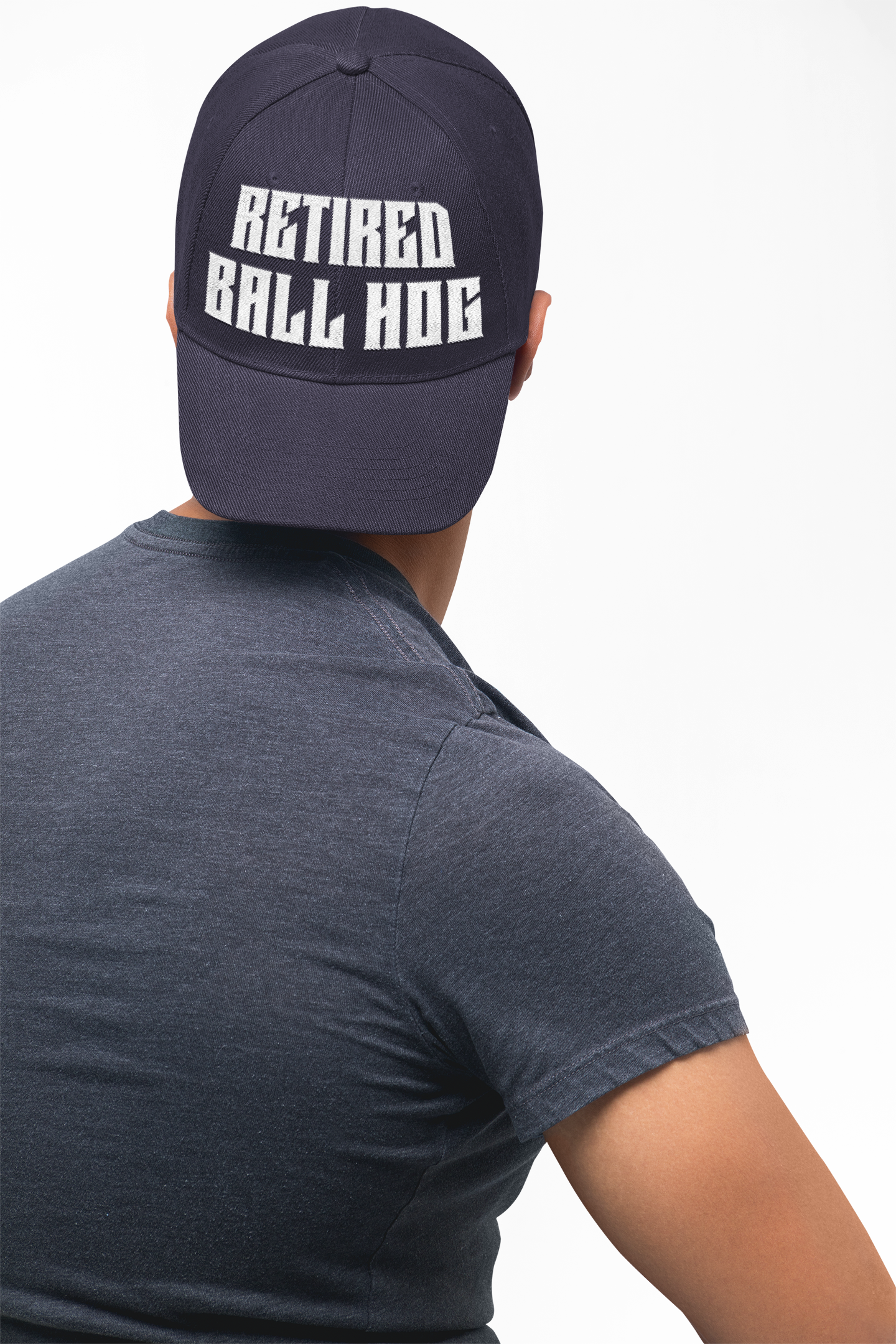 "Retired Ball Hog" Dad Cap — Funny Basketball Gift Hat for Coaches & Players & Sports Fans product thumbnail image "Retired Ball Hog" Dad Cap — Funny Basketball Gift Hat for Coaches & Players & Sports Fans product thumbnail image