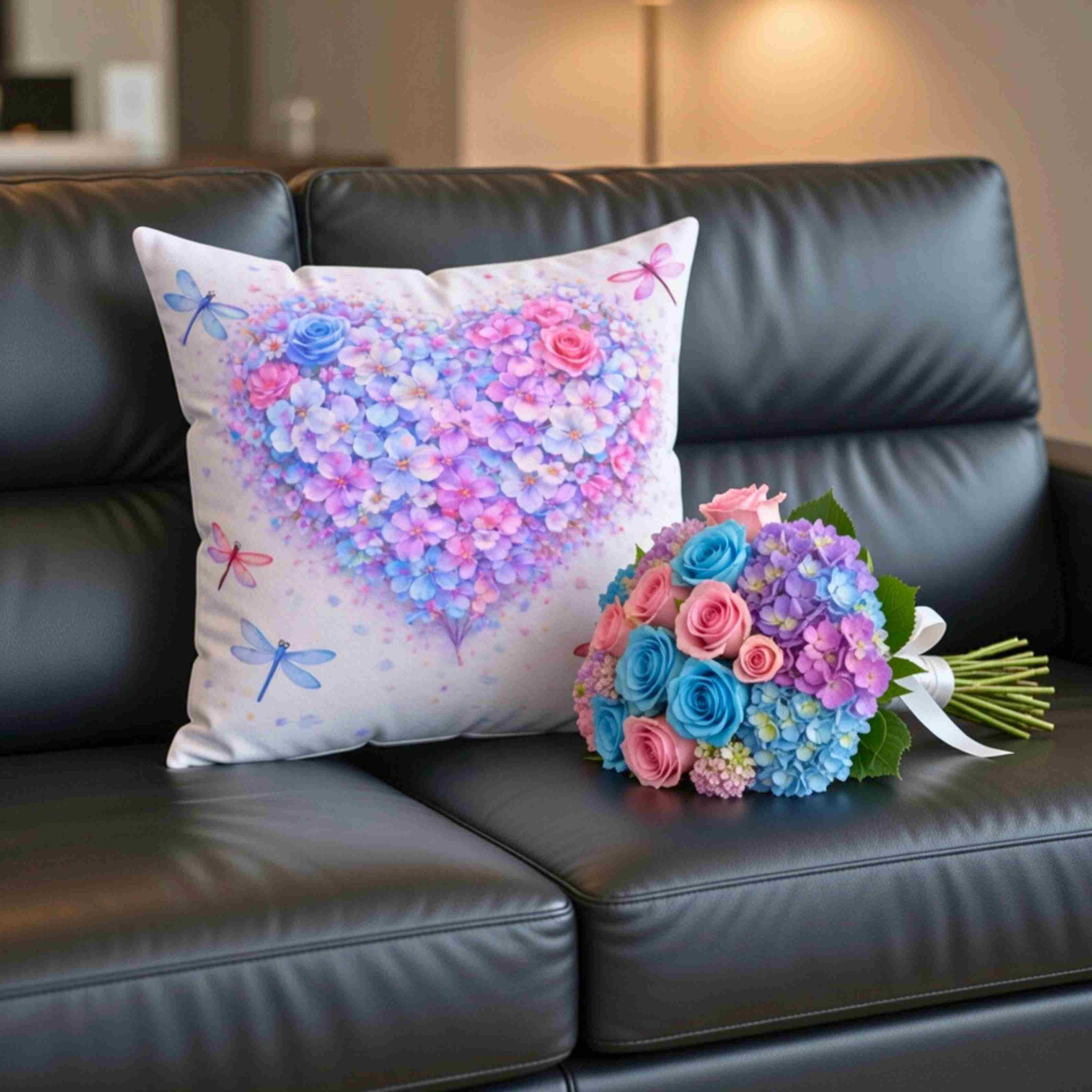 Dragonfly Pillow | Dragonfly Cushions | Pillow with Dragonflies product thumbnail image Dragonfly Pillow | Dragonfly Cushions | Pillow with Dragonflies product thumbnail image