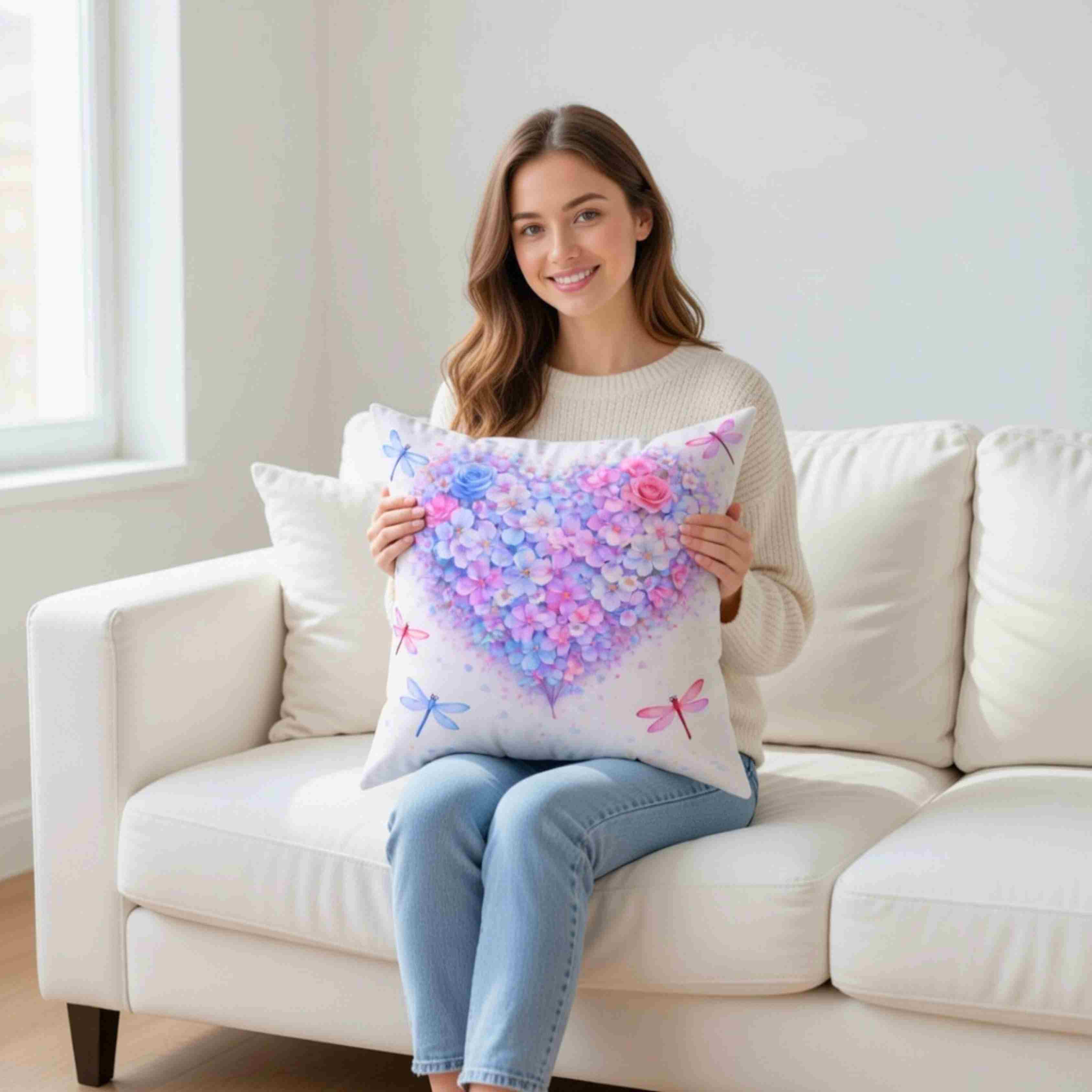 Dragonfly Pillow | Dragonfly Cushions | Pillow with Dragonflies product thumbnail image Dragonfly Pillow | Dragonfly Cushions | Pillow with Dragonflies product thumbnail image