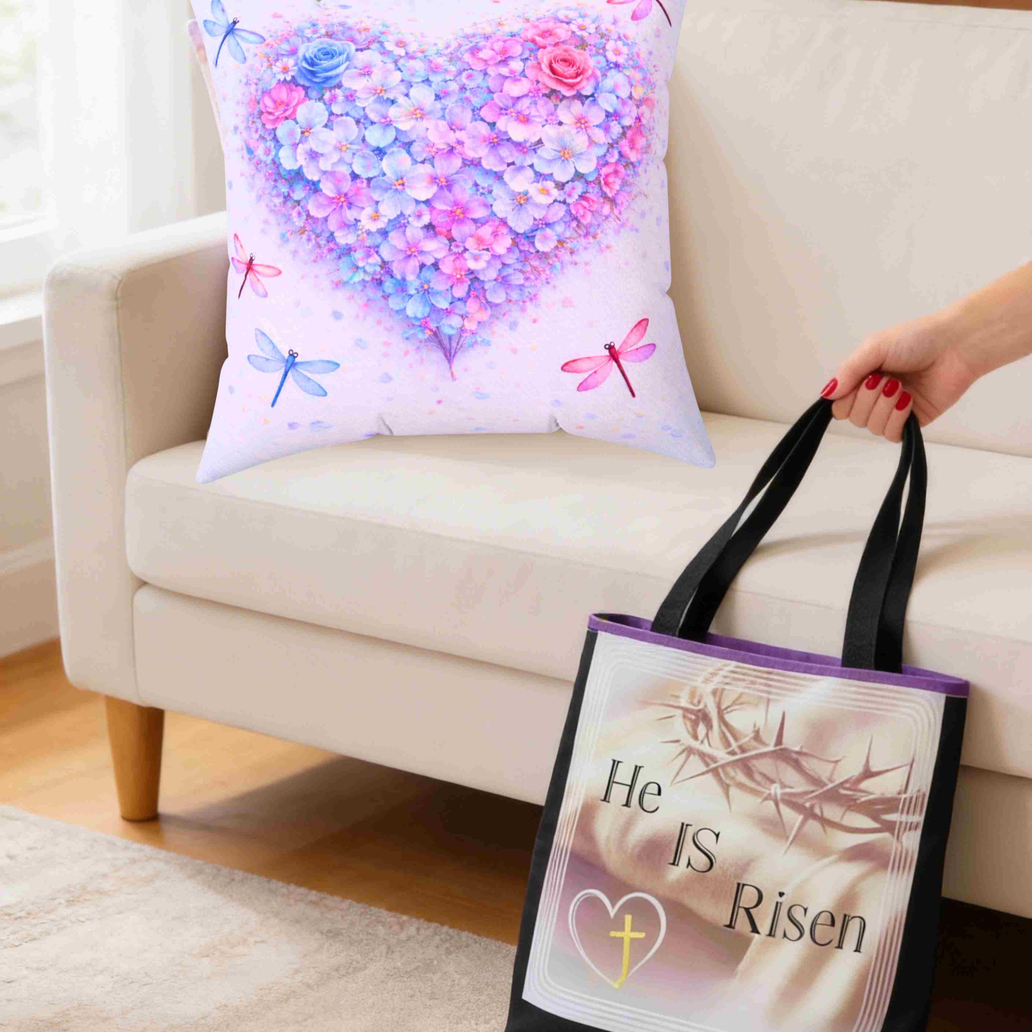 Dragonfly Pillow | Dragonfly Cushions | Pillow with Dragonflies product thumbnail image Dragonfly Pillow | Dragonfly Cushions | Pillow with Dragonflies product thumbnail image