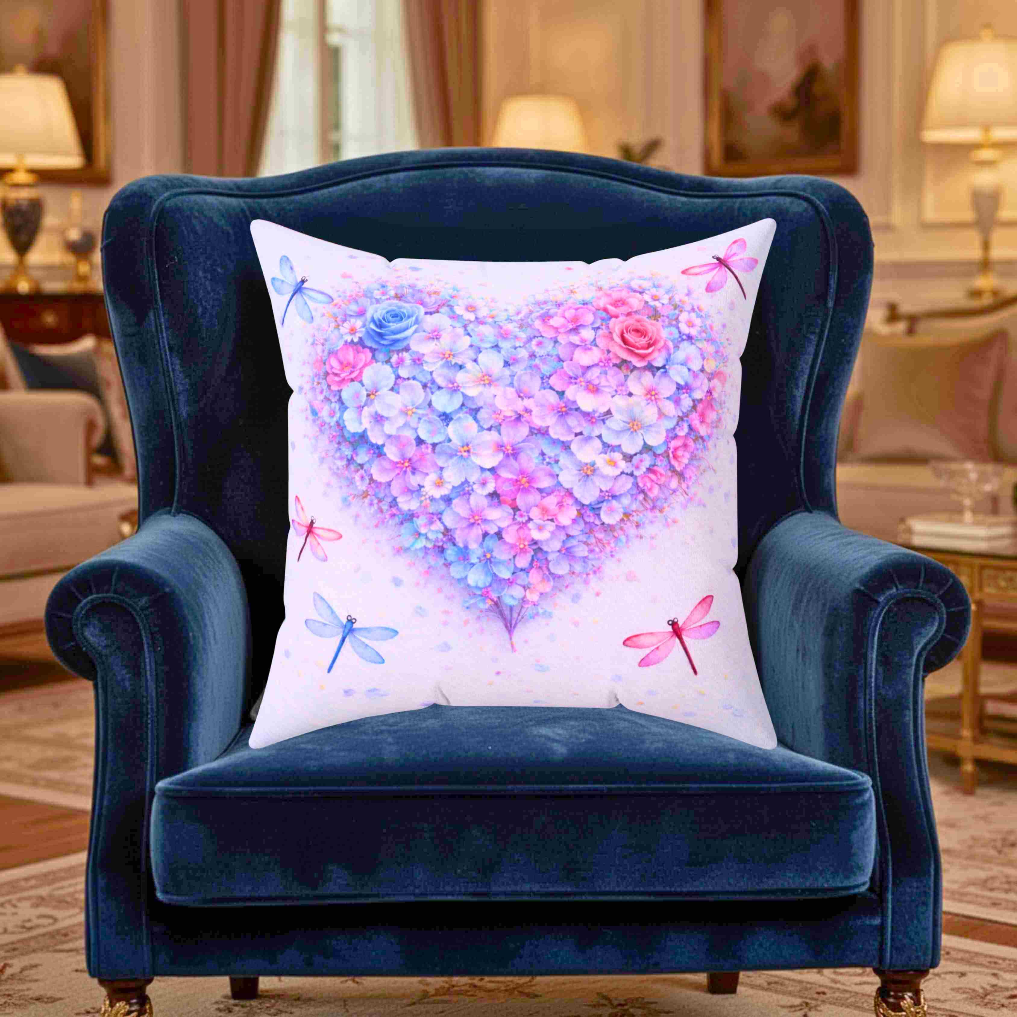 Dragonfly Pillow | Dragonfly Cushions | Pillow with Dragonflies product thumbnail image