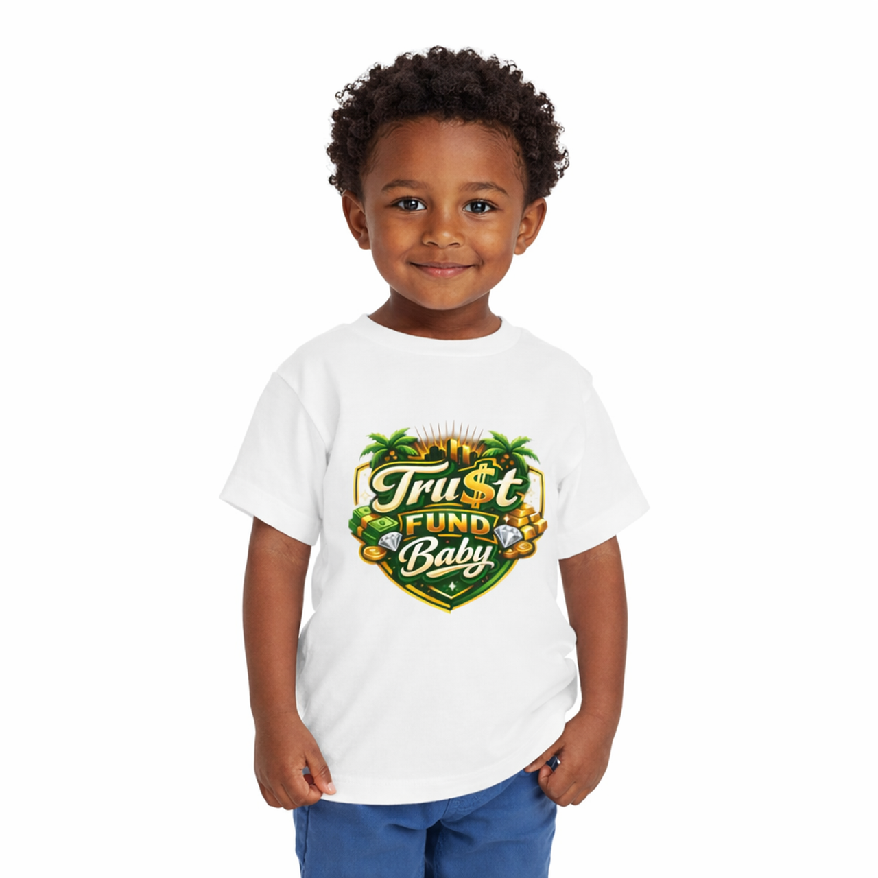 Trust Fund Baby Toddler Tee product thumbnail image Trust Fund Baby Toddler Tee product thumbnail image