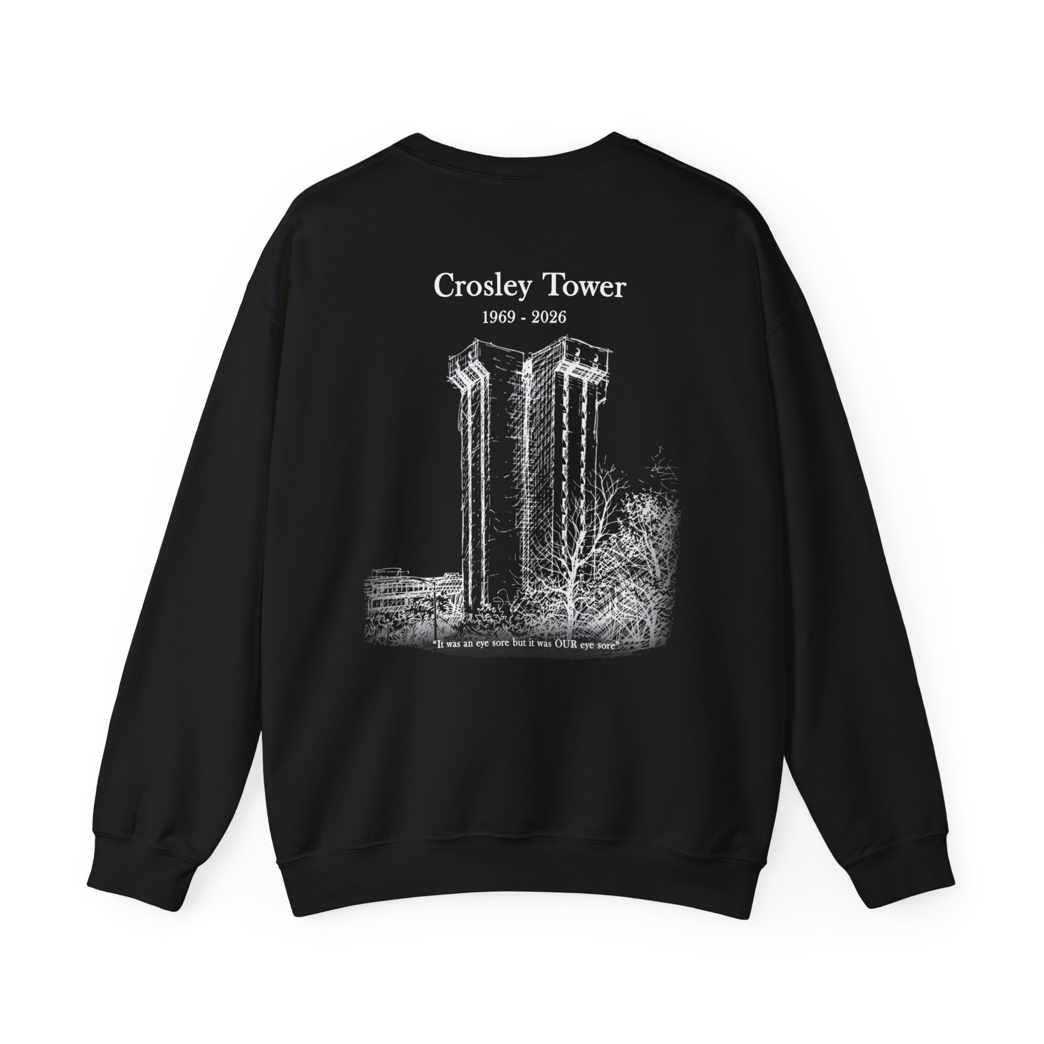 RIP Crosley Tower Crewneck