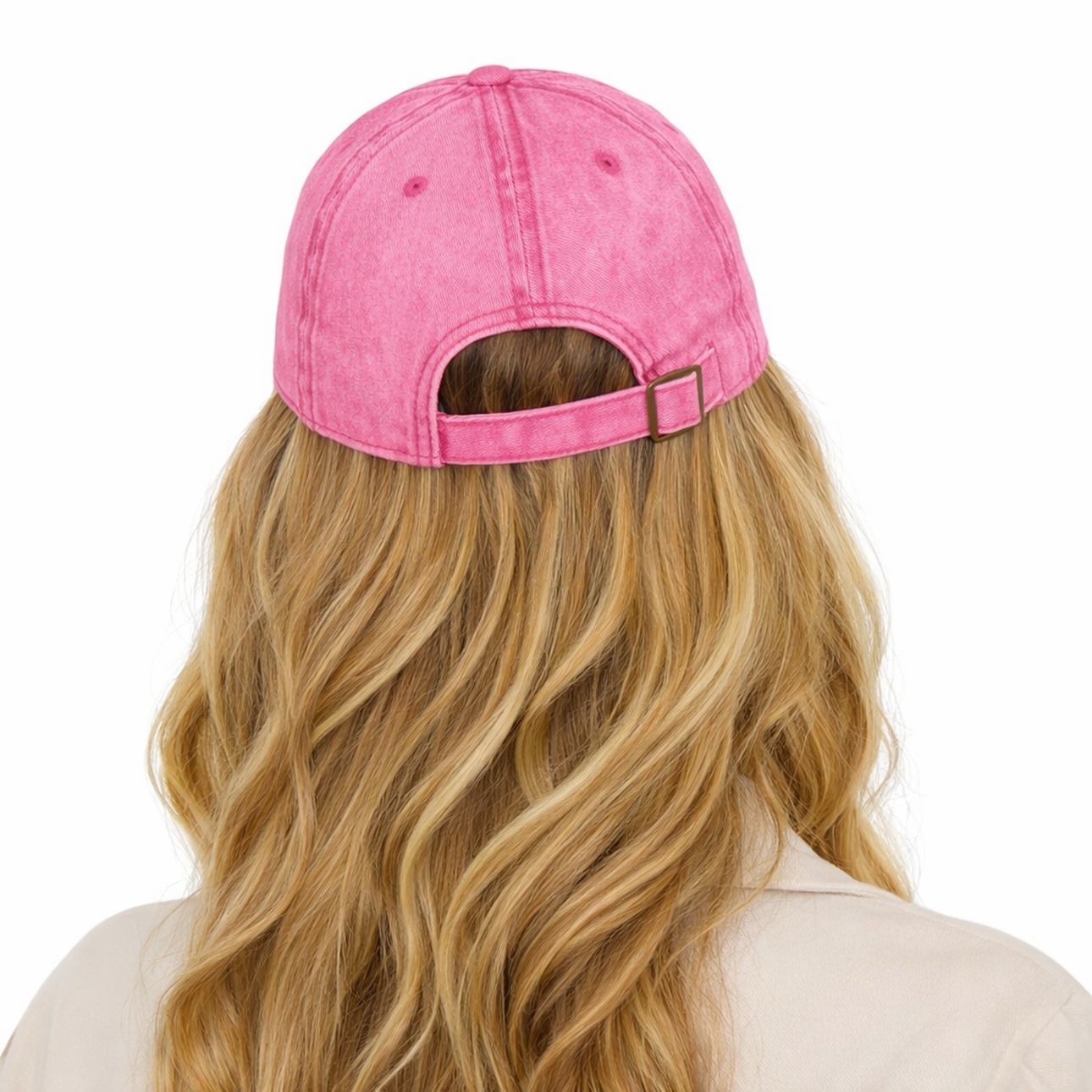 Vintage 'Happy Camper' Embroidered Cap — Distressed Outdoor Baseball Hat product thumbnail image Vintage 'Happy Camper' Embroidered Cap — Distressed Outdoor Baseball Hat product thumbnail image