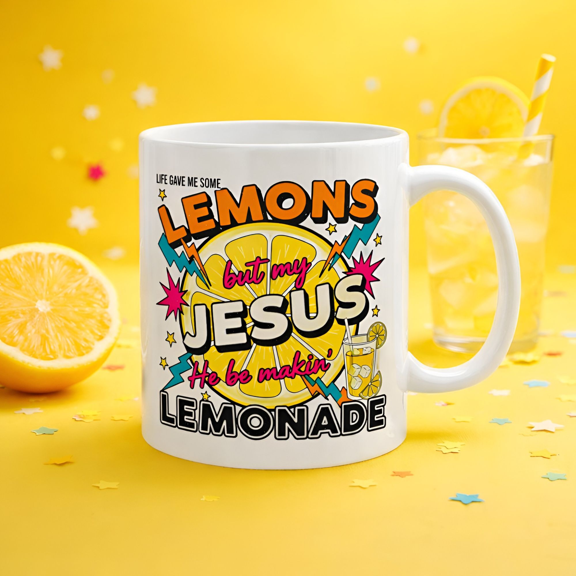 Lemons & Jealous Lemonade Ceramic Mug product thumbnail image Lemons & Jealous Lemonade Ceramic Mug product thumbnail image