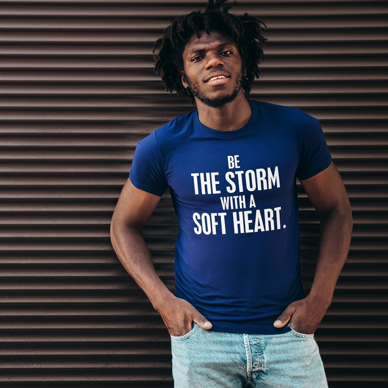 Be the Storm with a Soft Heart T-Shirt product thumbnail image Be the Storm with a Soft Heart T-Shirt product thumbnail image