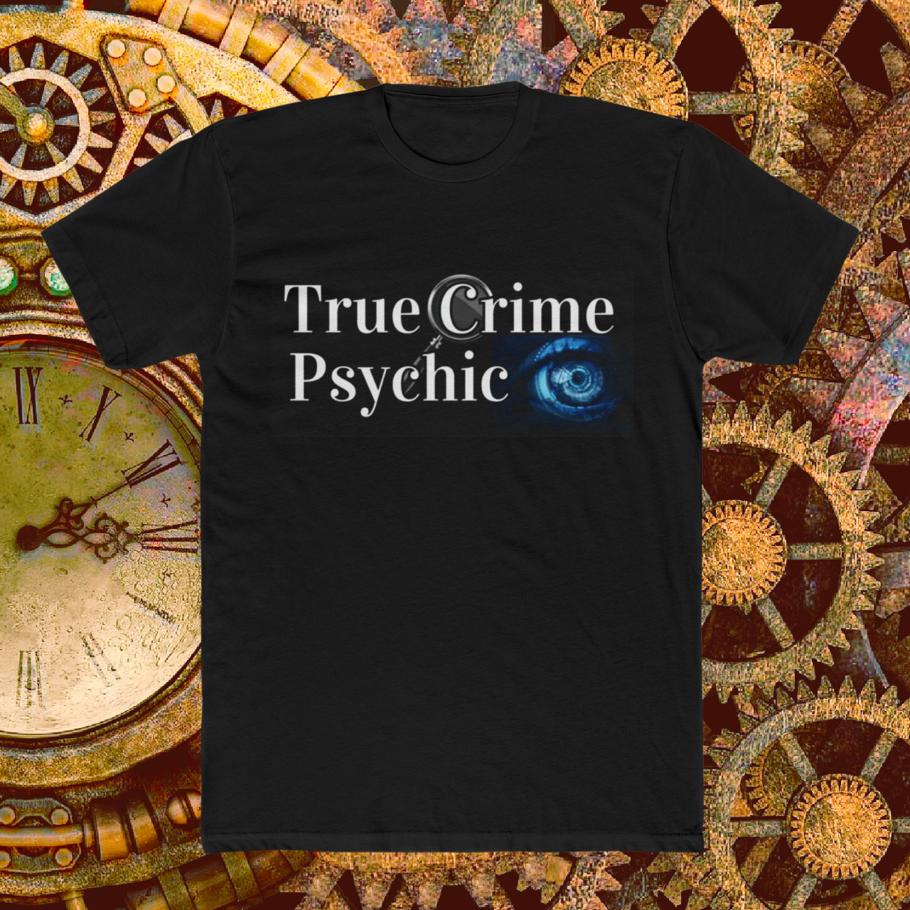 True Crime Psychic Eye Unisex Cotton Crew Tee product thumbnail image