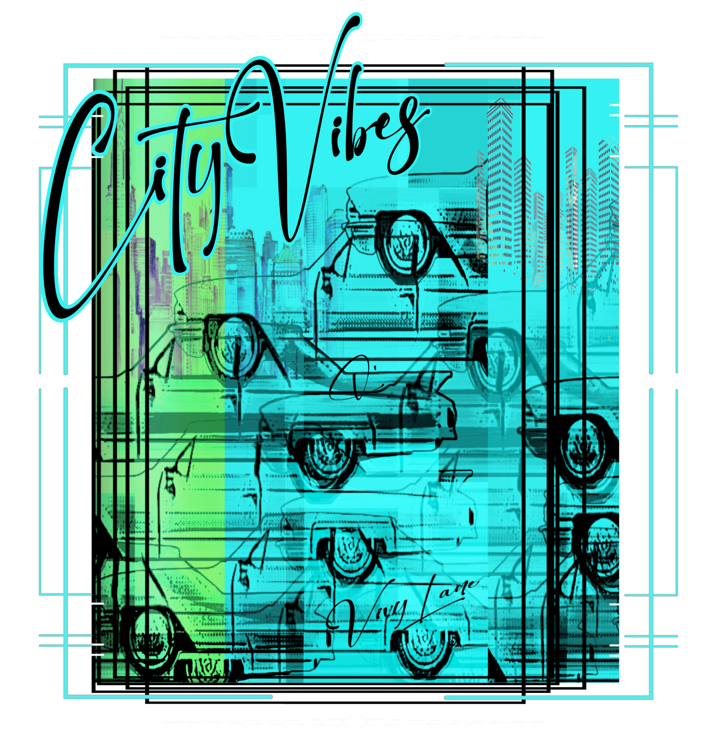 City Vibes II - Long Sleeve Tee product thumbnail image City Vibes II - Long Sleeve Tee product thumbnail image