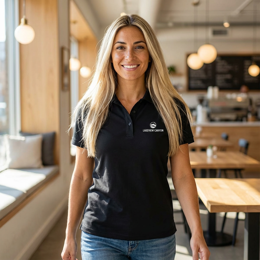 Lakeview Canyon. Men's Lightweight Snag-Proof Polo product thumbnail image