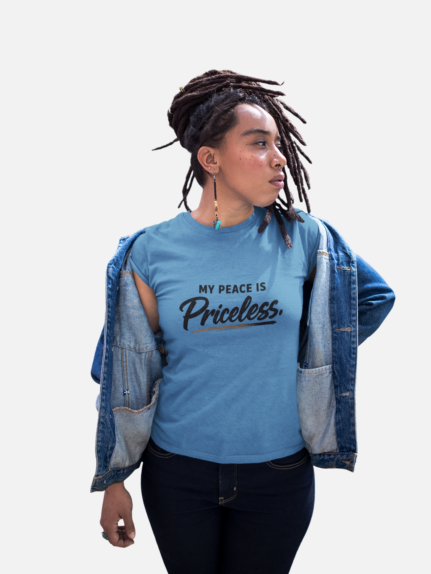 My Peace Is Priceless T-Shirt — Inspirational Faith &amp; Wellness Tee product thumbnail image