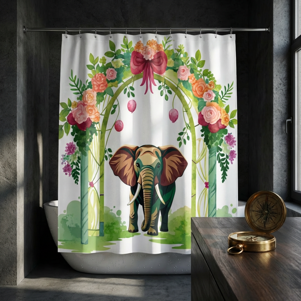 Elephants Shower Curtains