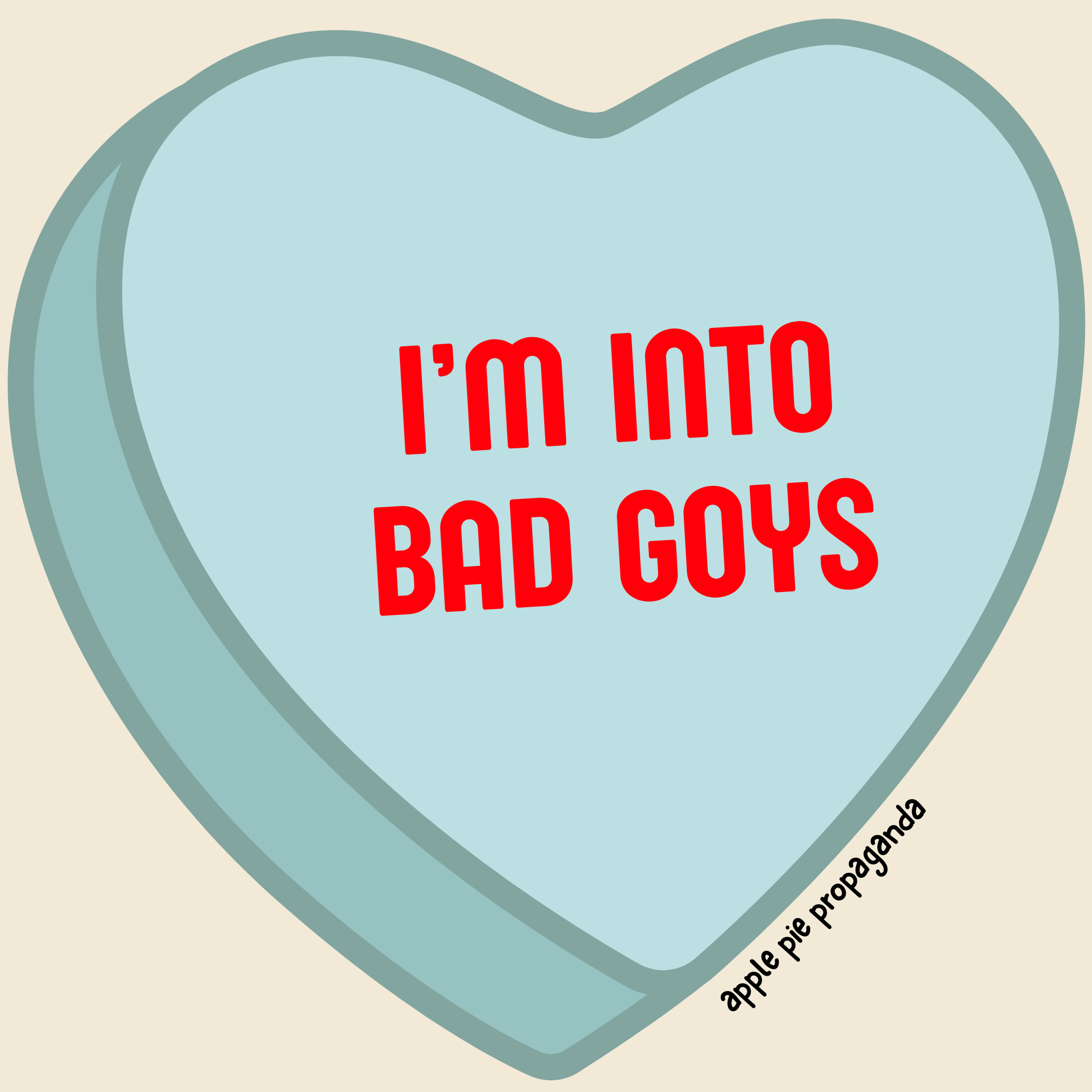 Unisex Tee 'I'M INTO BAD GOYS'