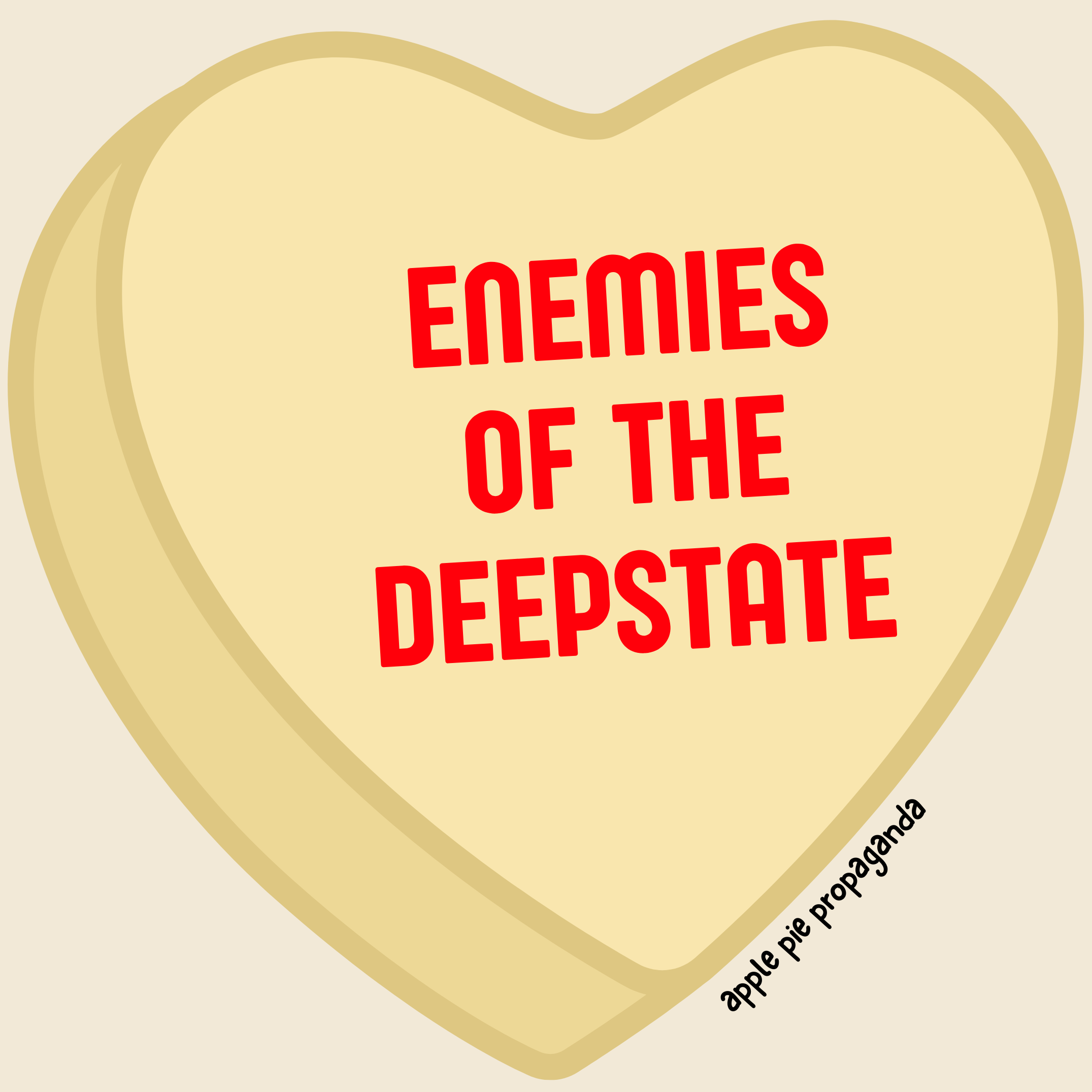 Unisex Tee 'ENEMIES OF THE DEEPSTATE' product thumbnail image Unisex Tee 'ENEMIES OF THE DEEPSTATE' product thumbnail image