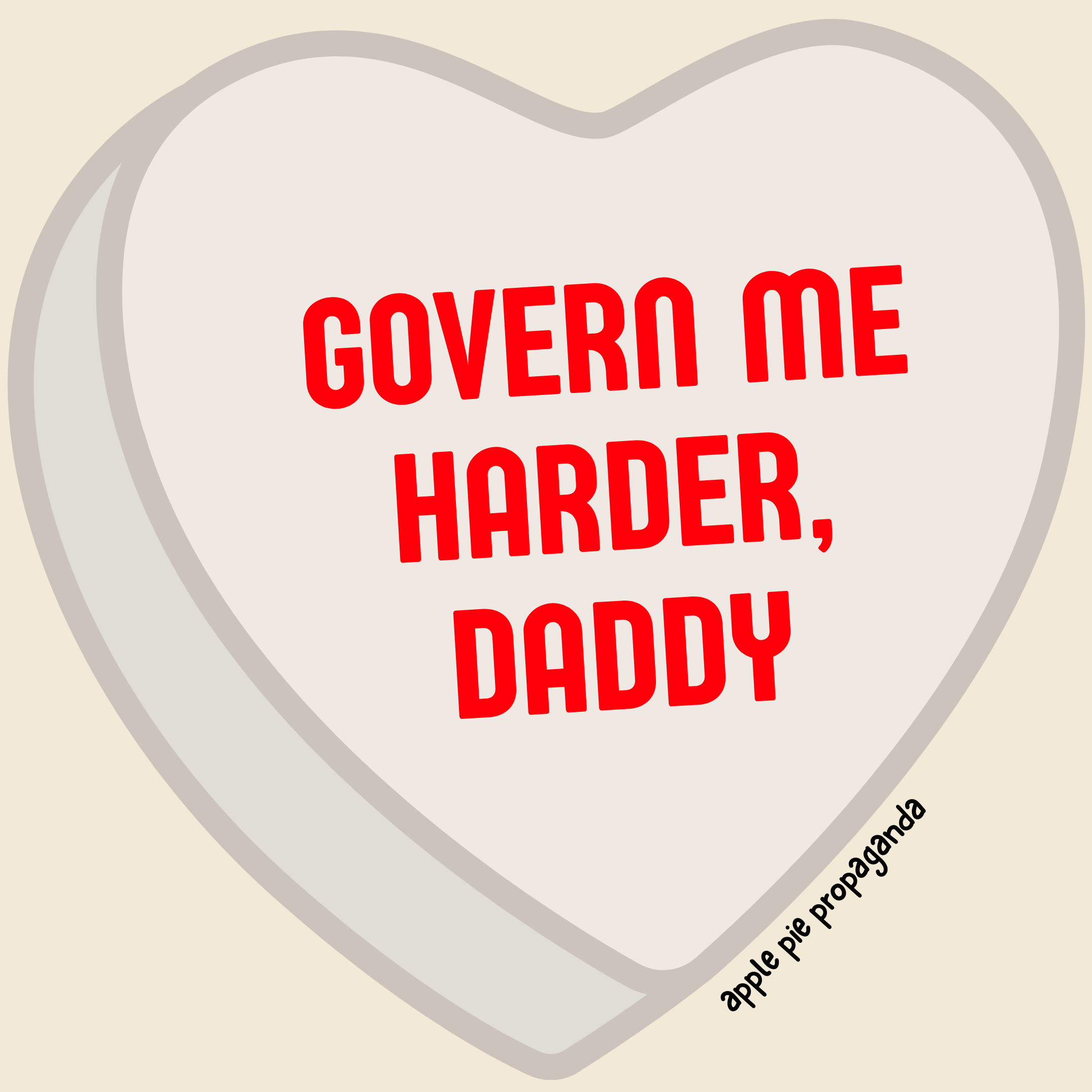 Unisex Tee 'GOVERN ME HARDER, DADDY' product thumbnail image Unisex Tee 'GOVERN ME HARDER, DADDY' product thumbnail image