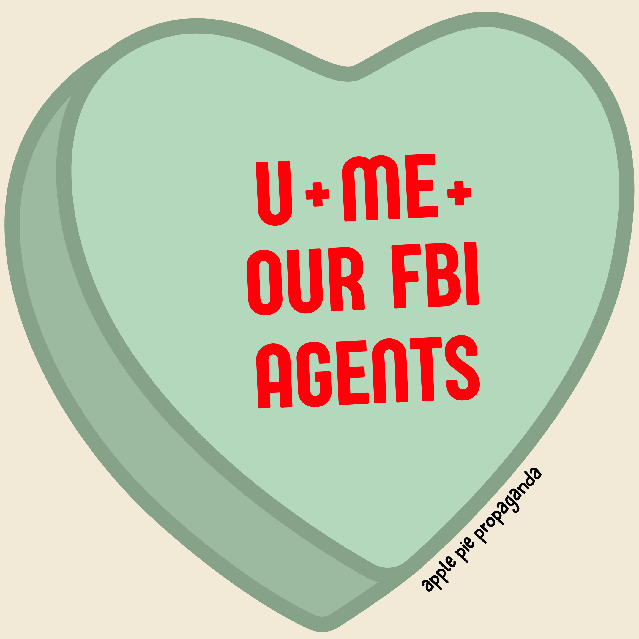 Unisex Tee 'U + ME + OUR FBI AGENTS' product thumbnail image Unisex Tee 'U + ME + OUR FBI AGENTS' product thumbnail image