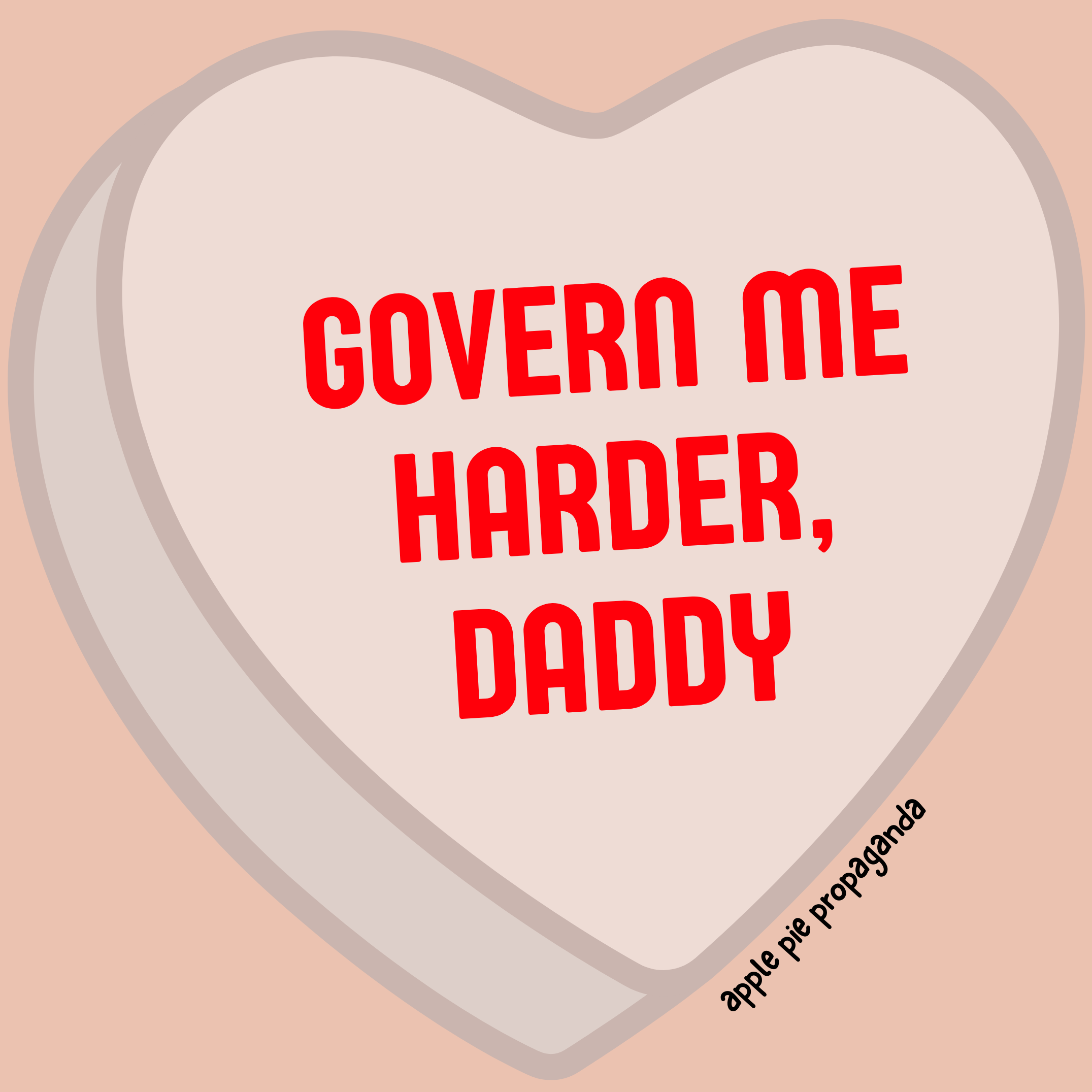 Crop Tee 'GOVERN ME HARDER, DADDY' product thumbnail image Crop Tee 'GOVERN ME HARDER, DADDY' product thumbnail image