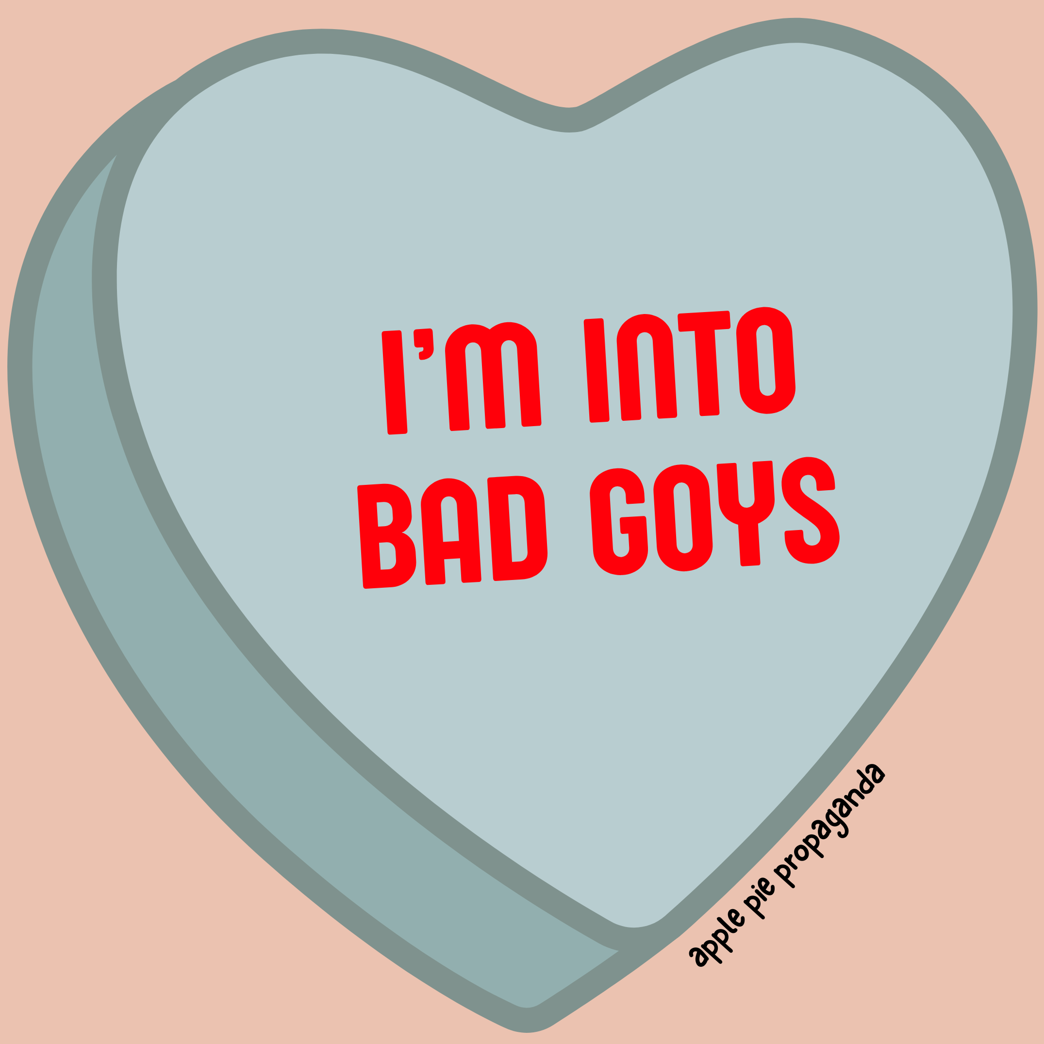 Crop Tee 'I'M INTO BAD GOYS' product thumbnail image