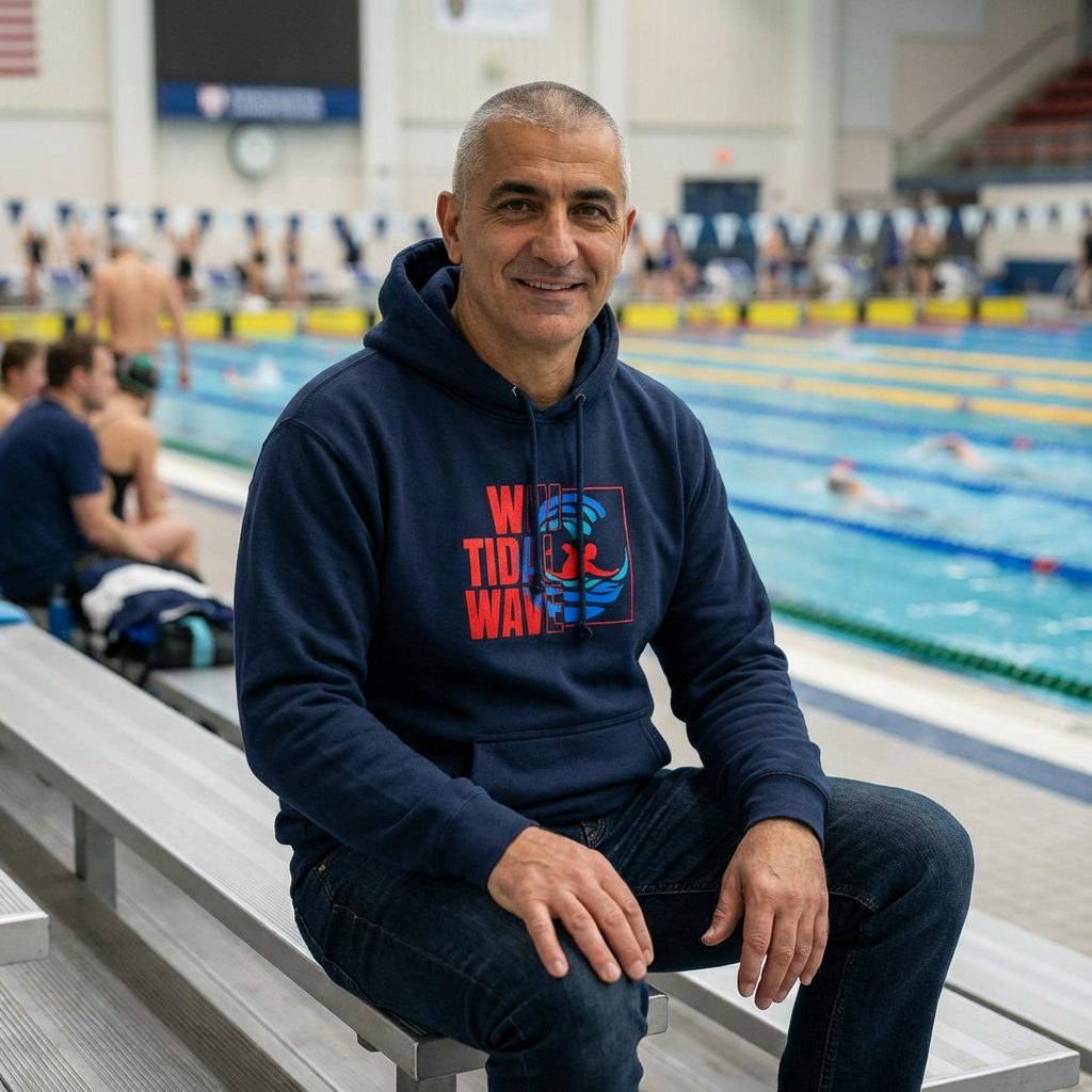 ADULT LANE SEVEN HOODIE - WIN TIDAL WAVE product thumbnail image