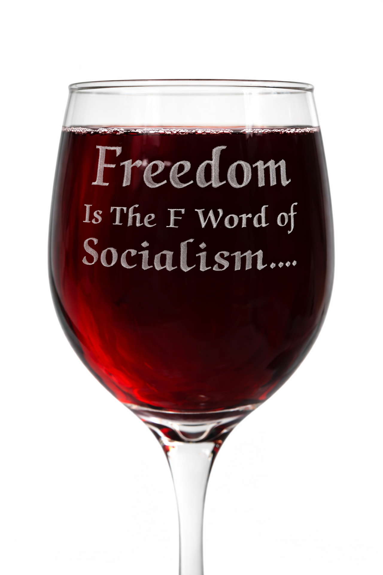 Executive Etched Stemware — Liberty Series