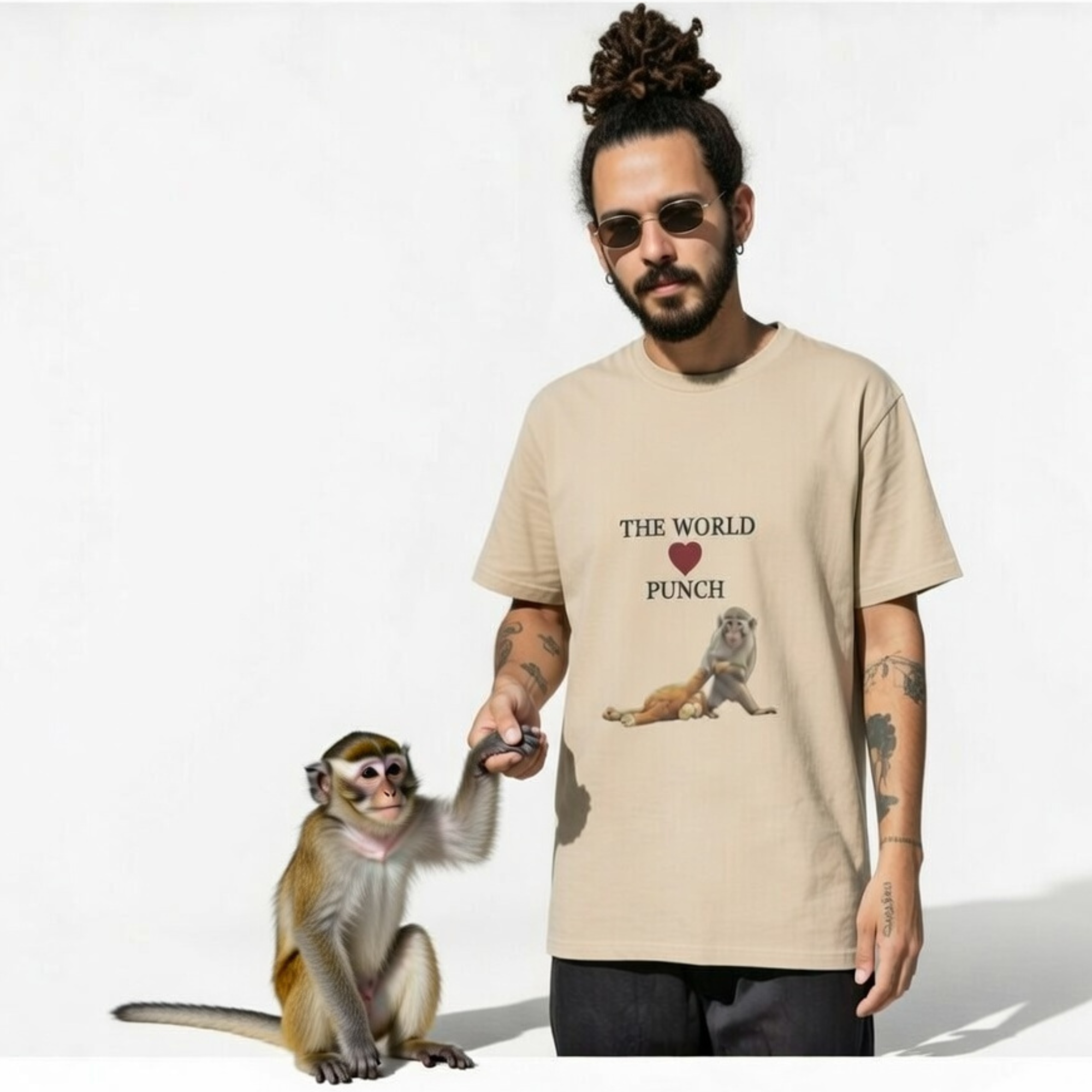 The World loves Punch T‑Shirt product thumbnail image The World loves Punch T‑Shirt product thumbnail image