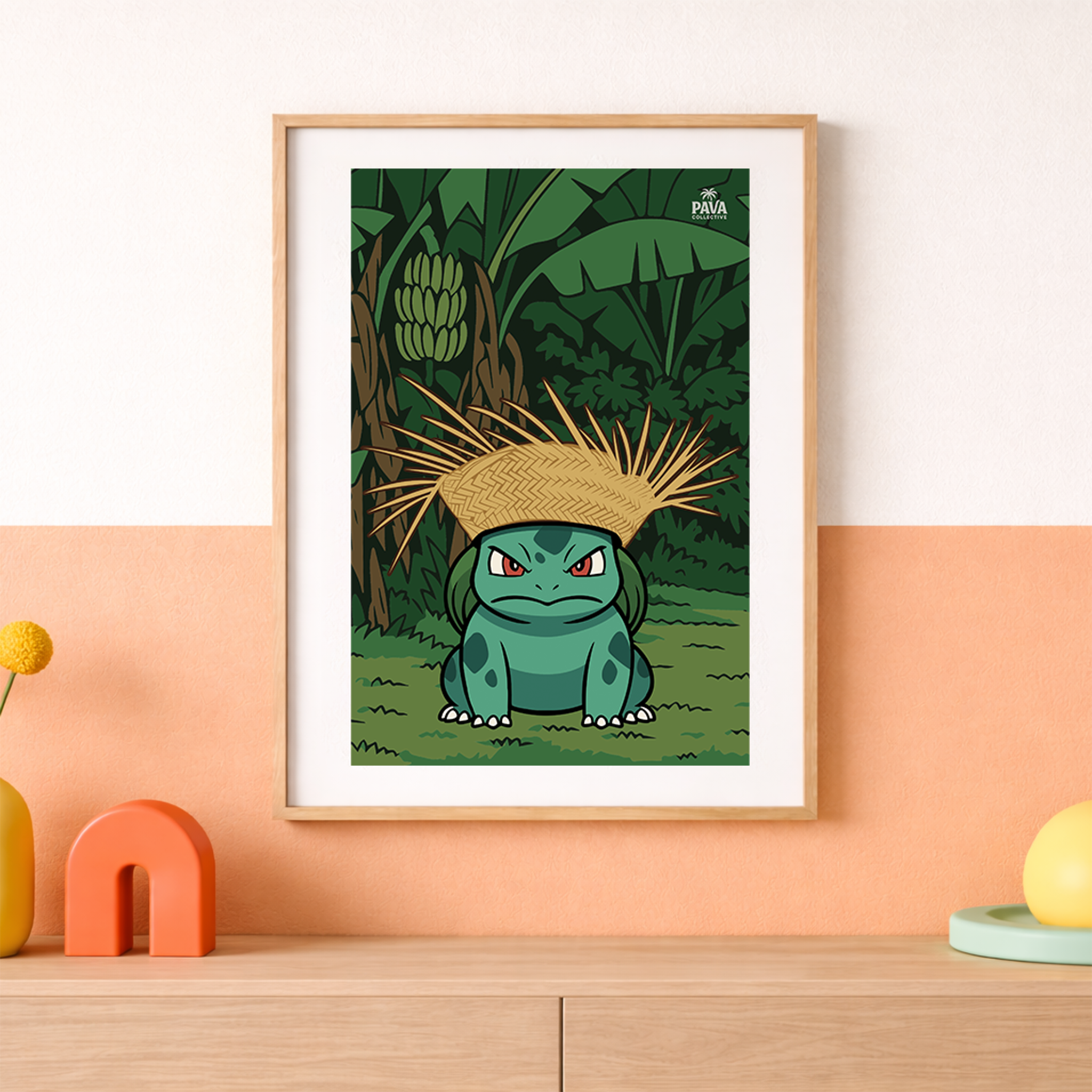 Pava Verde: Bulba Print product thumbnail image Pava Verde: Bulba Print product thumbnail image