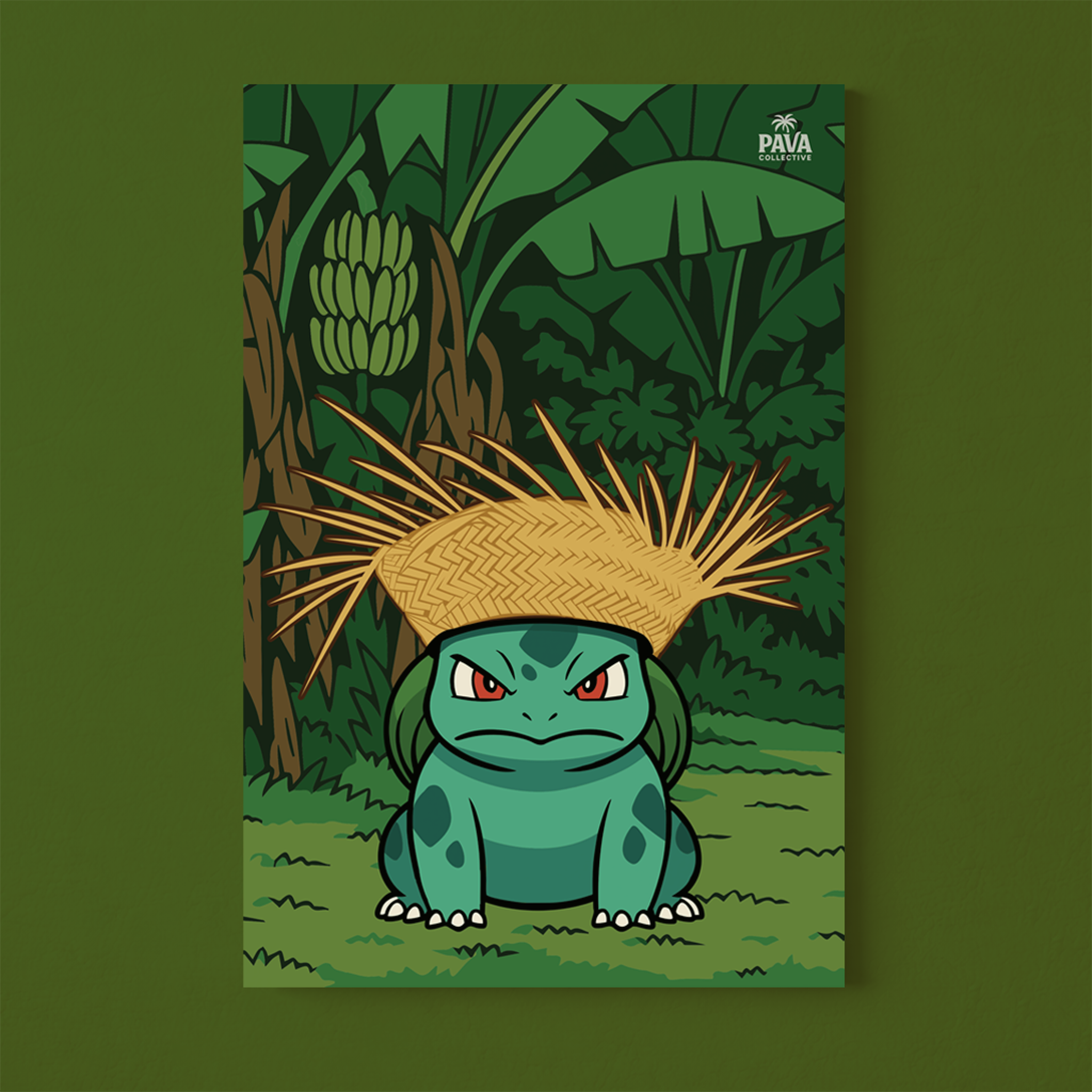 Pava Verde: Bulba Print product thumbnail image