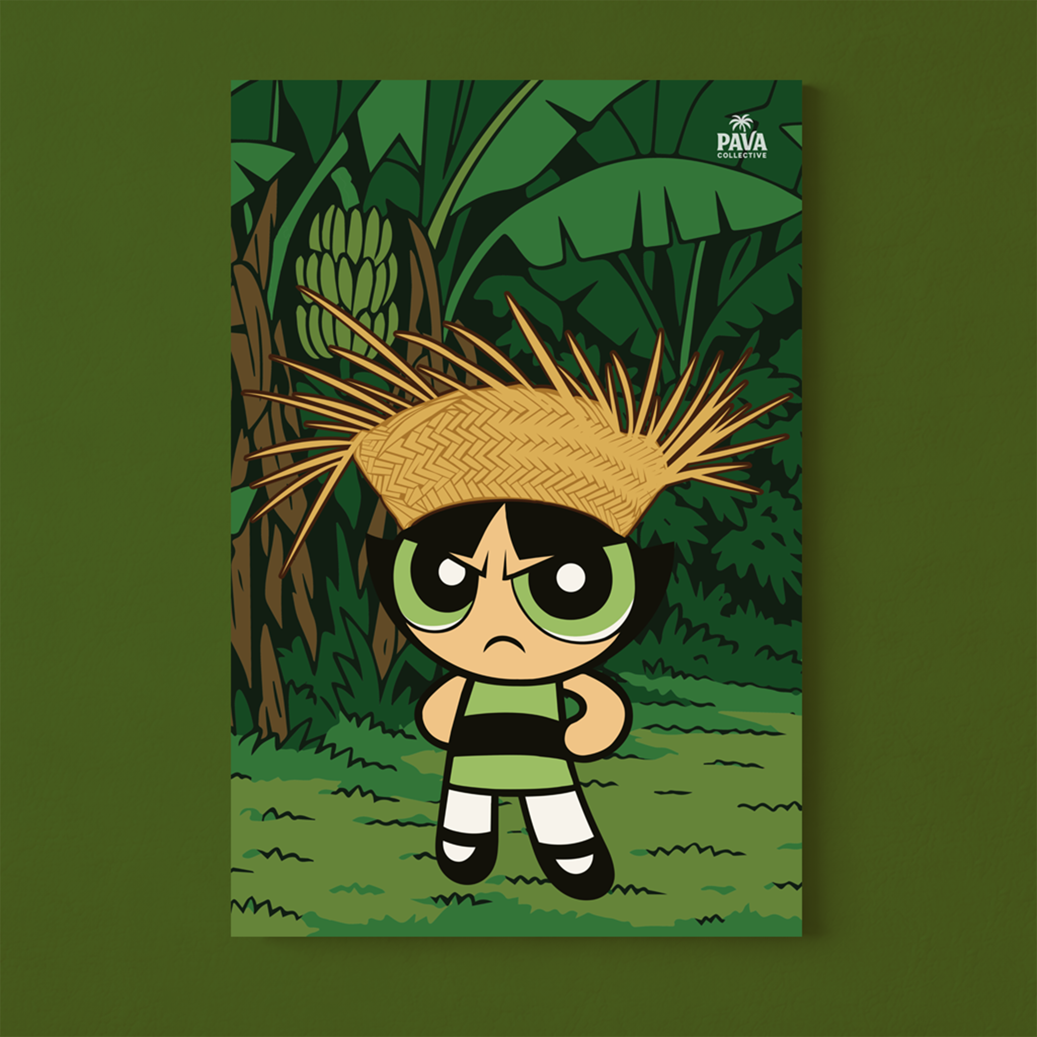 Pava Verde: Buttercup Print product thumbnail image Pava Verde: Buttercup Print product thumbnail image