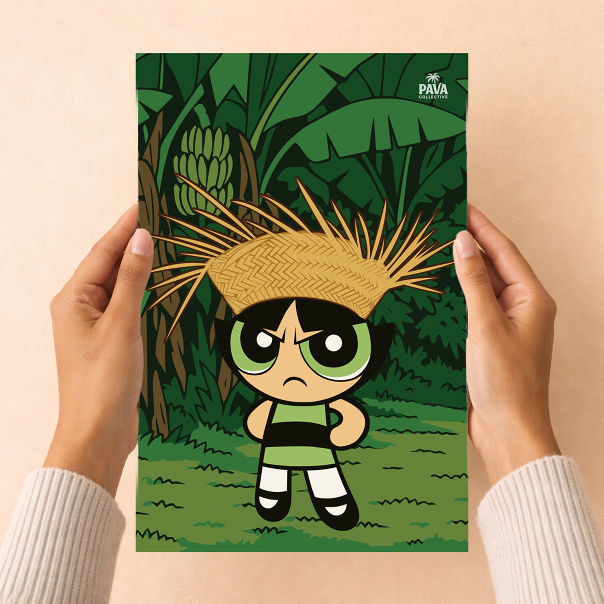 Pava Verde: Buttercup Print product thumbnail image