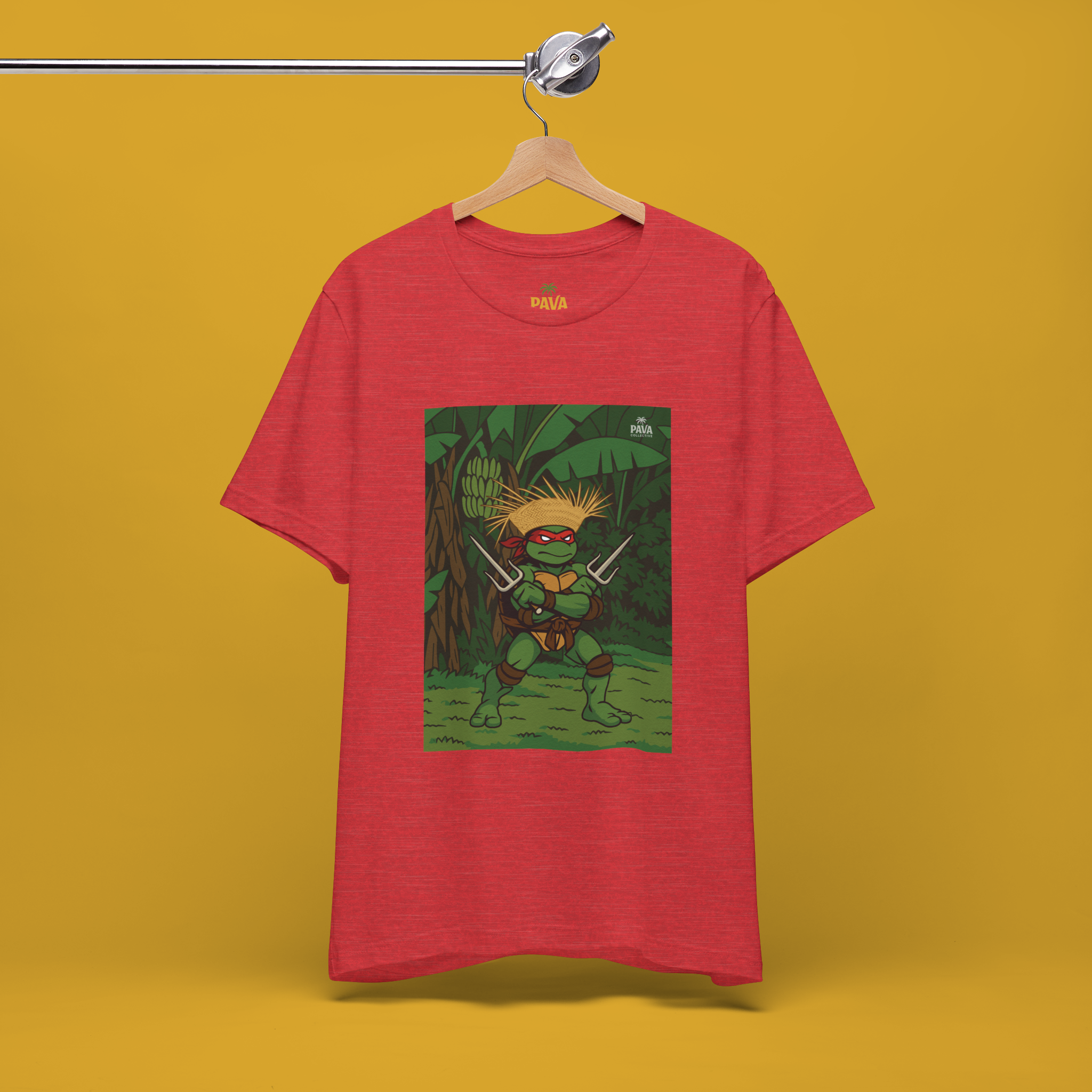 Pava Verde: Raph T-shirt product thumbnail image Pava Verde: Raph T-shirt product thumbnail image