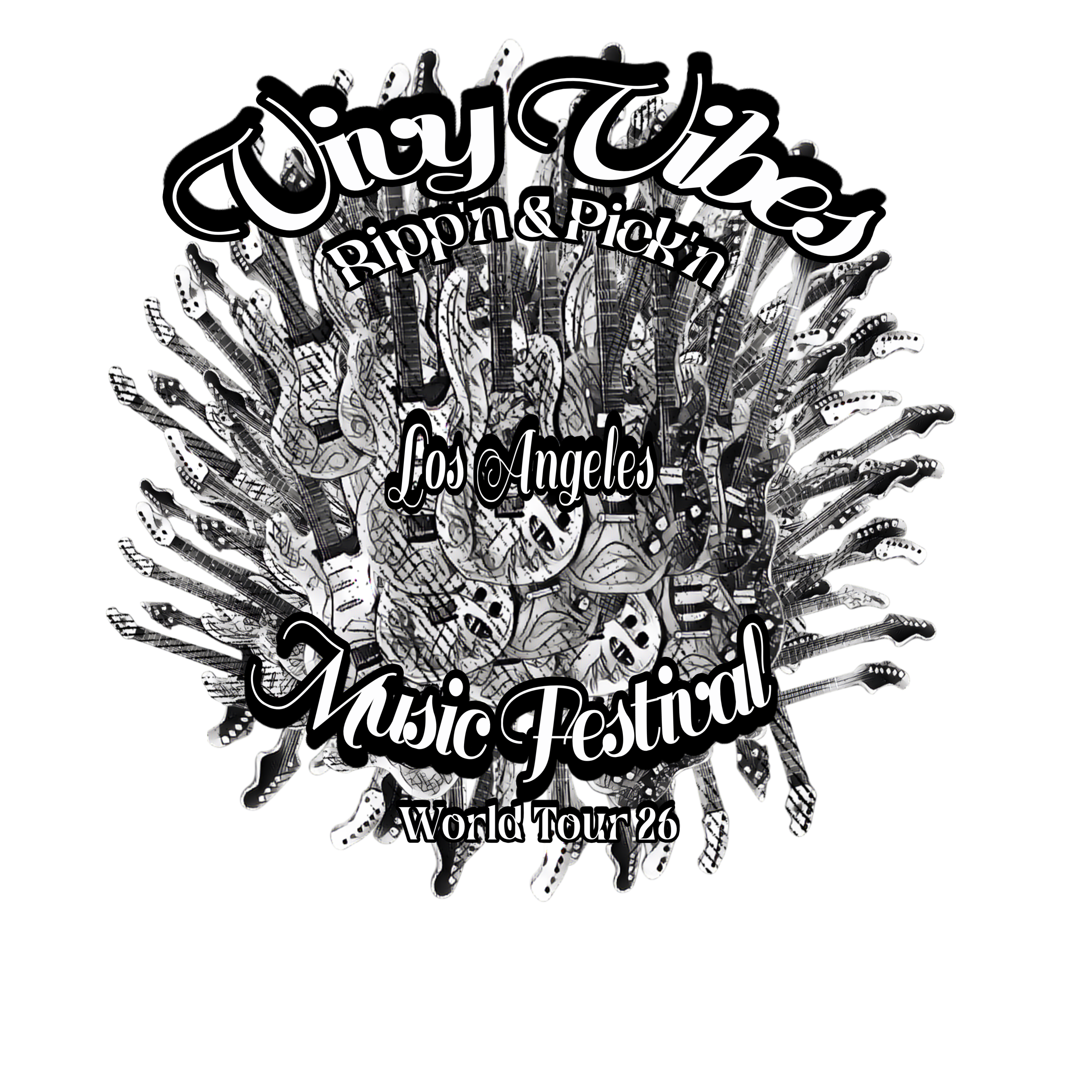  Unisex Heavy Cotton Music Vivy Festival ss