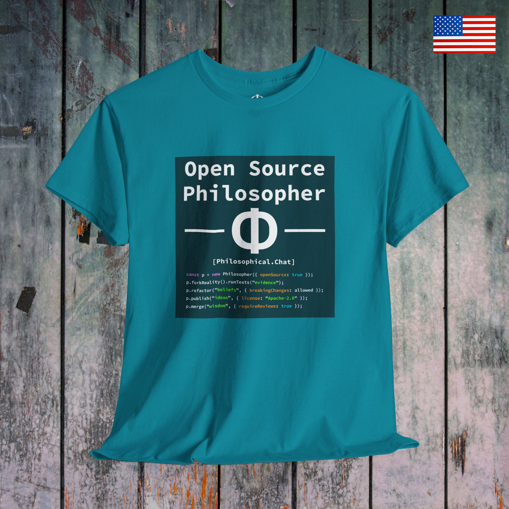 Open Source Philosopher, US Stock - Unisex T-Shirt