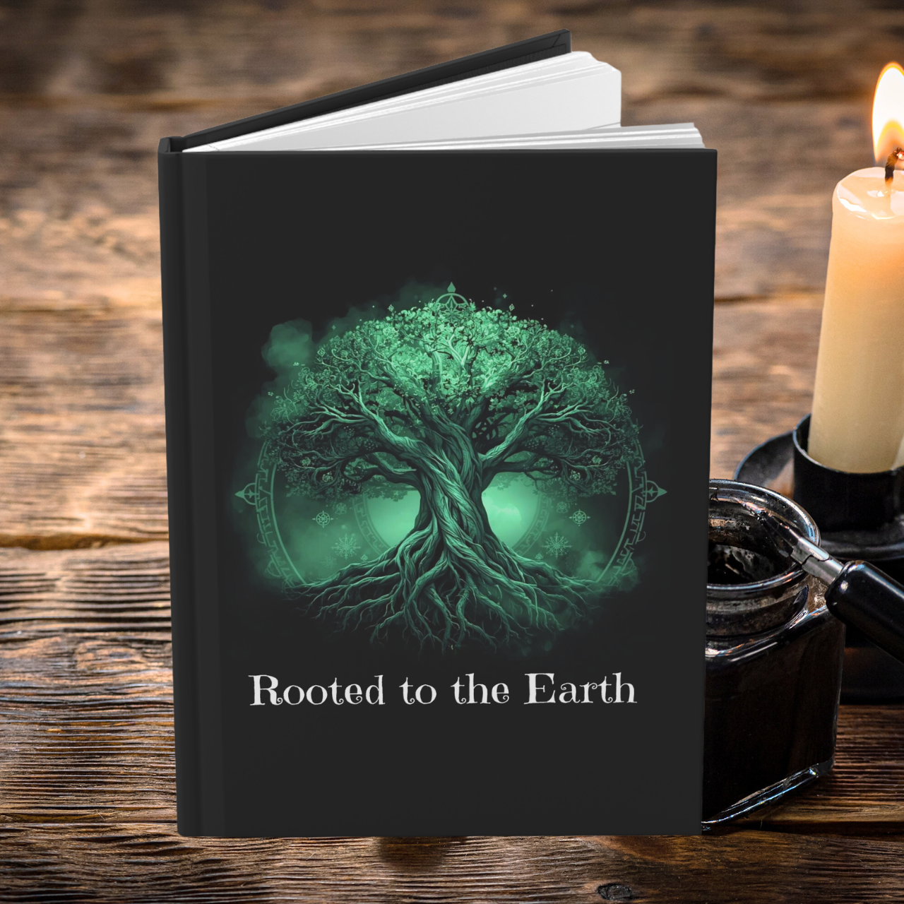 Rooted to the Earth Fantasy Tree of Life Hardback Notebook product thumbnail image Rooted to the Earth Fantasy Tree of Life Hardback Notebook product thumbnail image