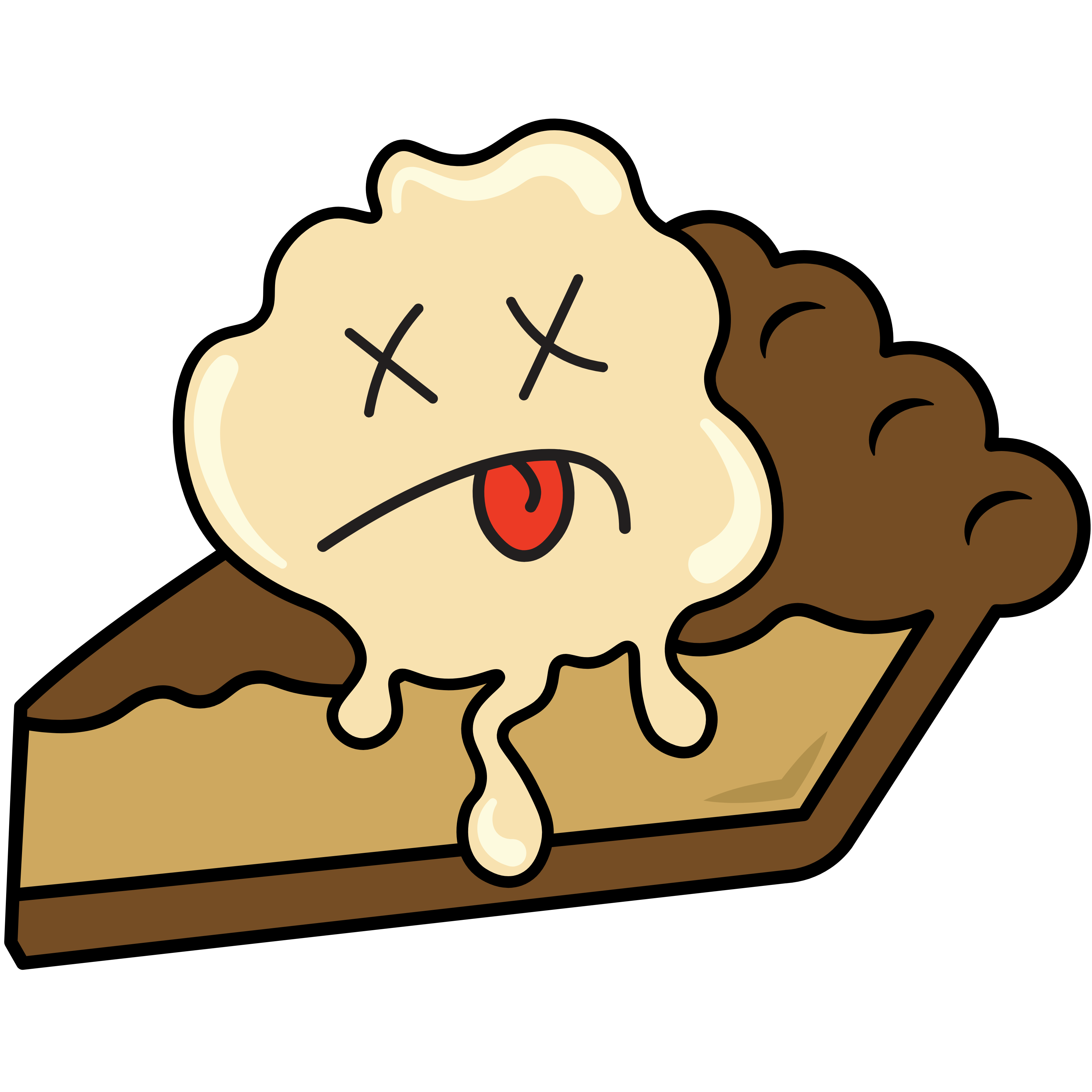 FALSE FLAG SURVIVOR Distressed Hat product thumbnail image