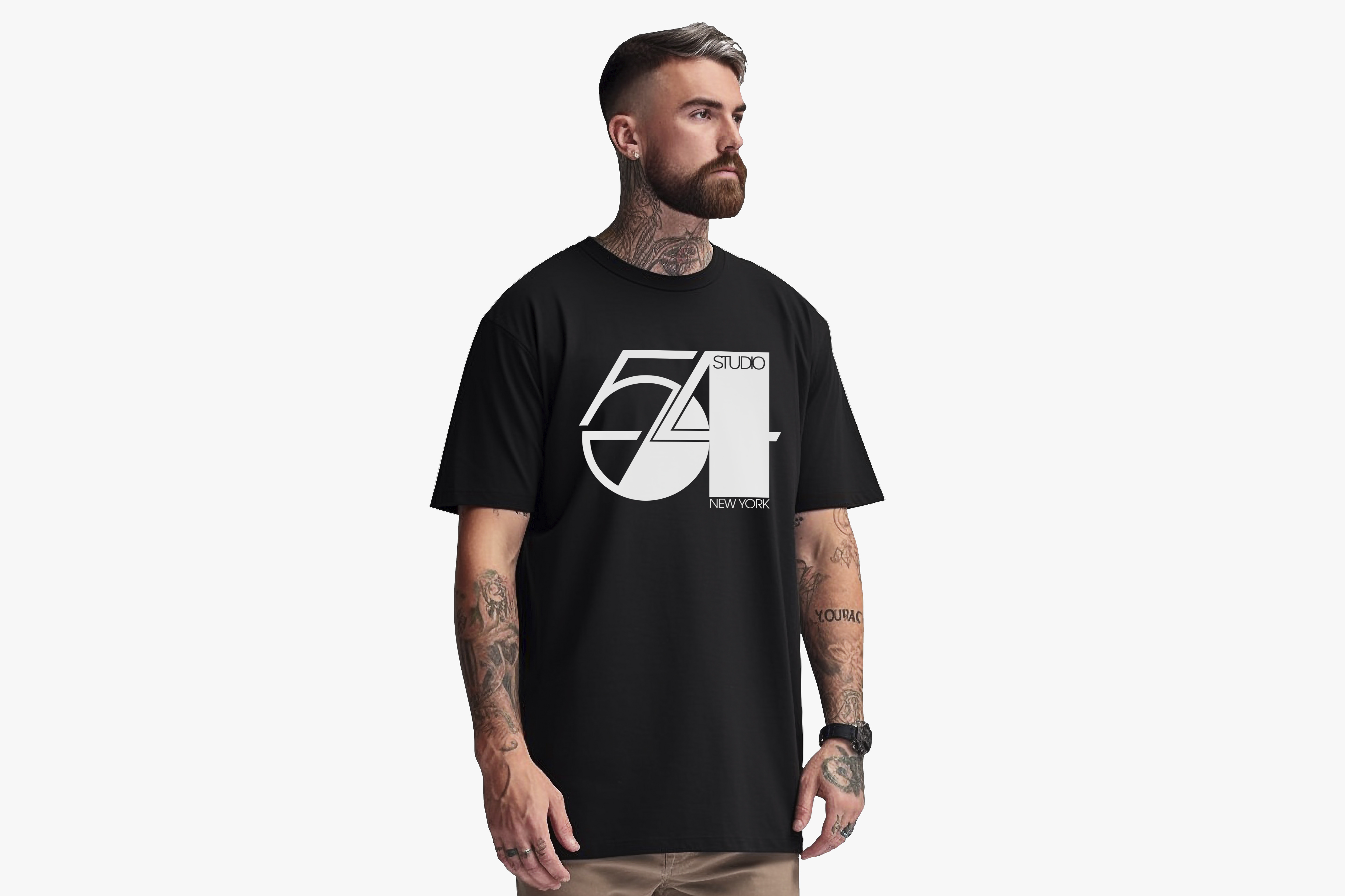 New York Nightclub Graphic Tee — Retro Streetwear Logo T‑Shirt product thumbnail image New York Nightclub Graphic Tee — Retro Streetwear Logo T‑Shirt product thumbnail image
