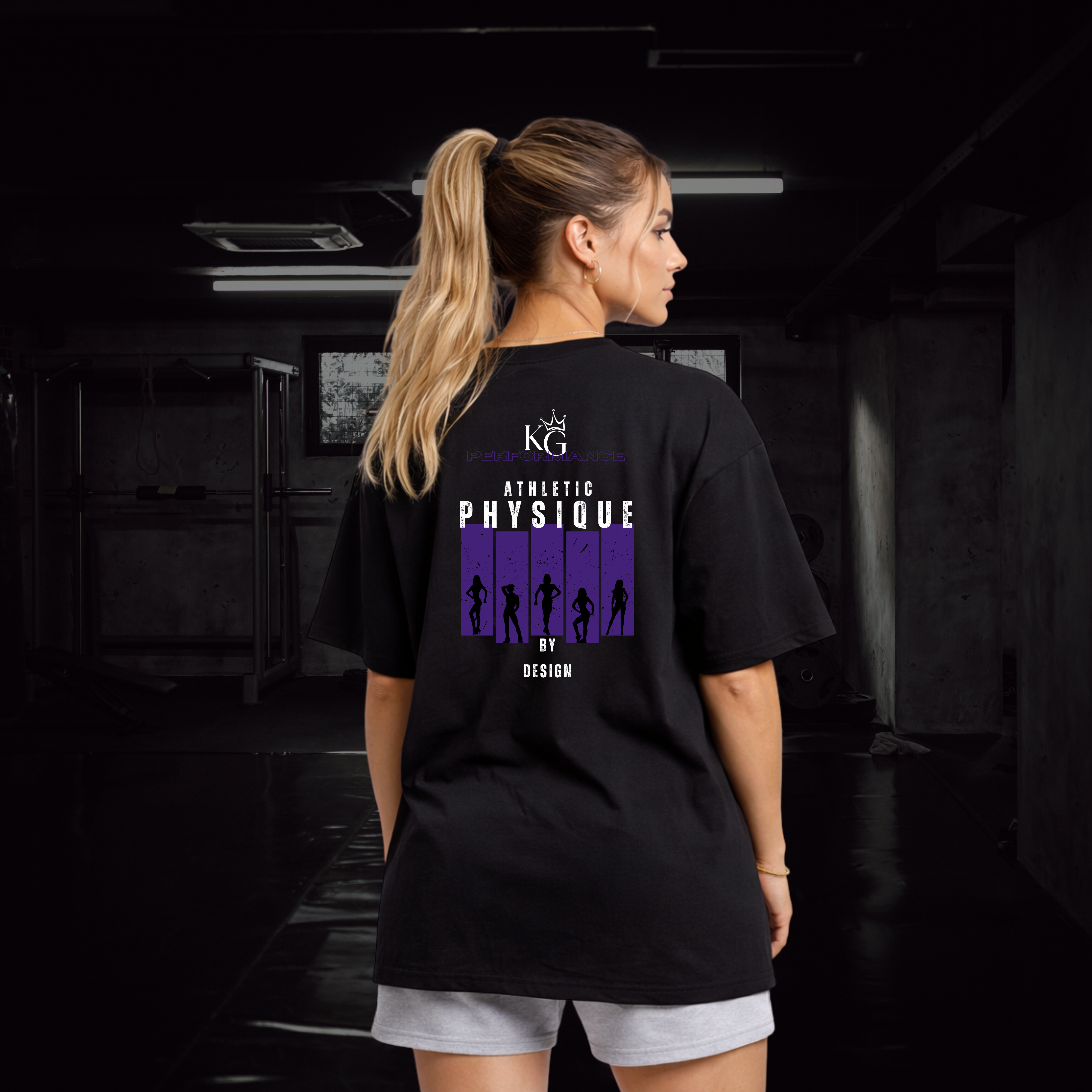 Athletic Physique Tee — Kg Performance Pump Cover Graphic Boxy T-Shirt